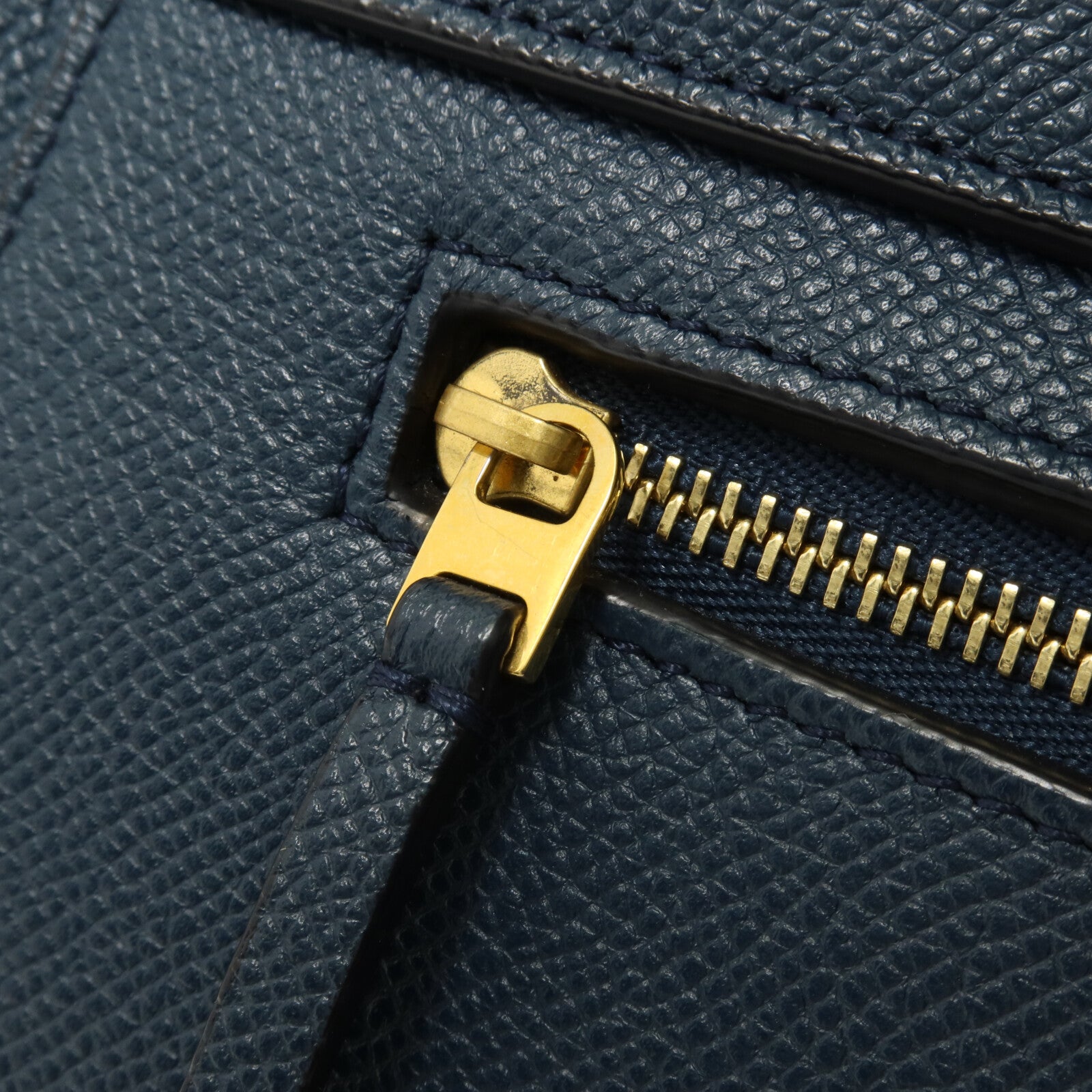 CELINE 牛皮皮革Micro Belt Bag手挽肩背兩用袋