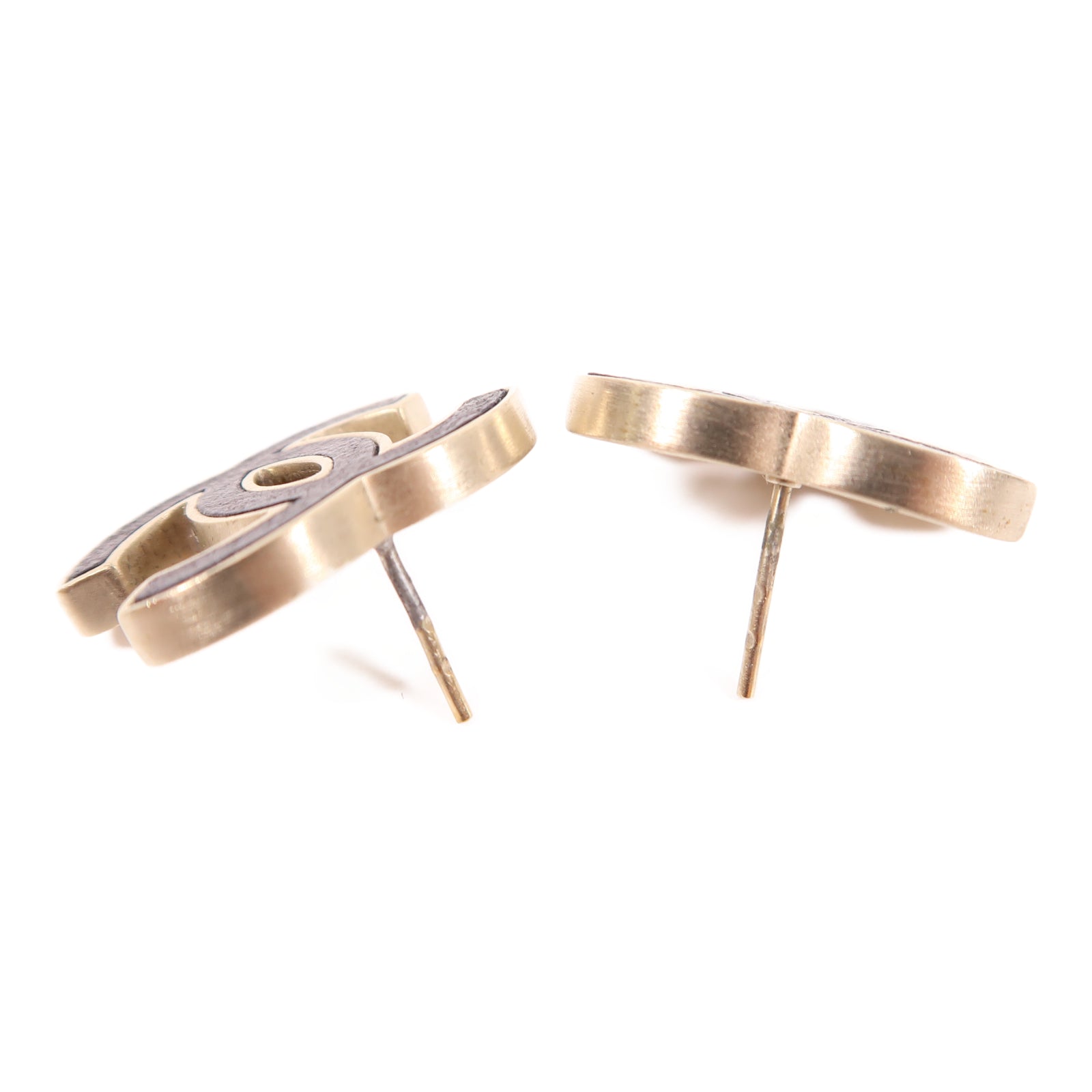 CHANEL 金屬Earring耳環黑色