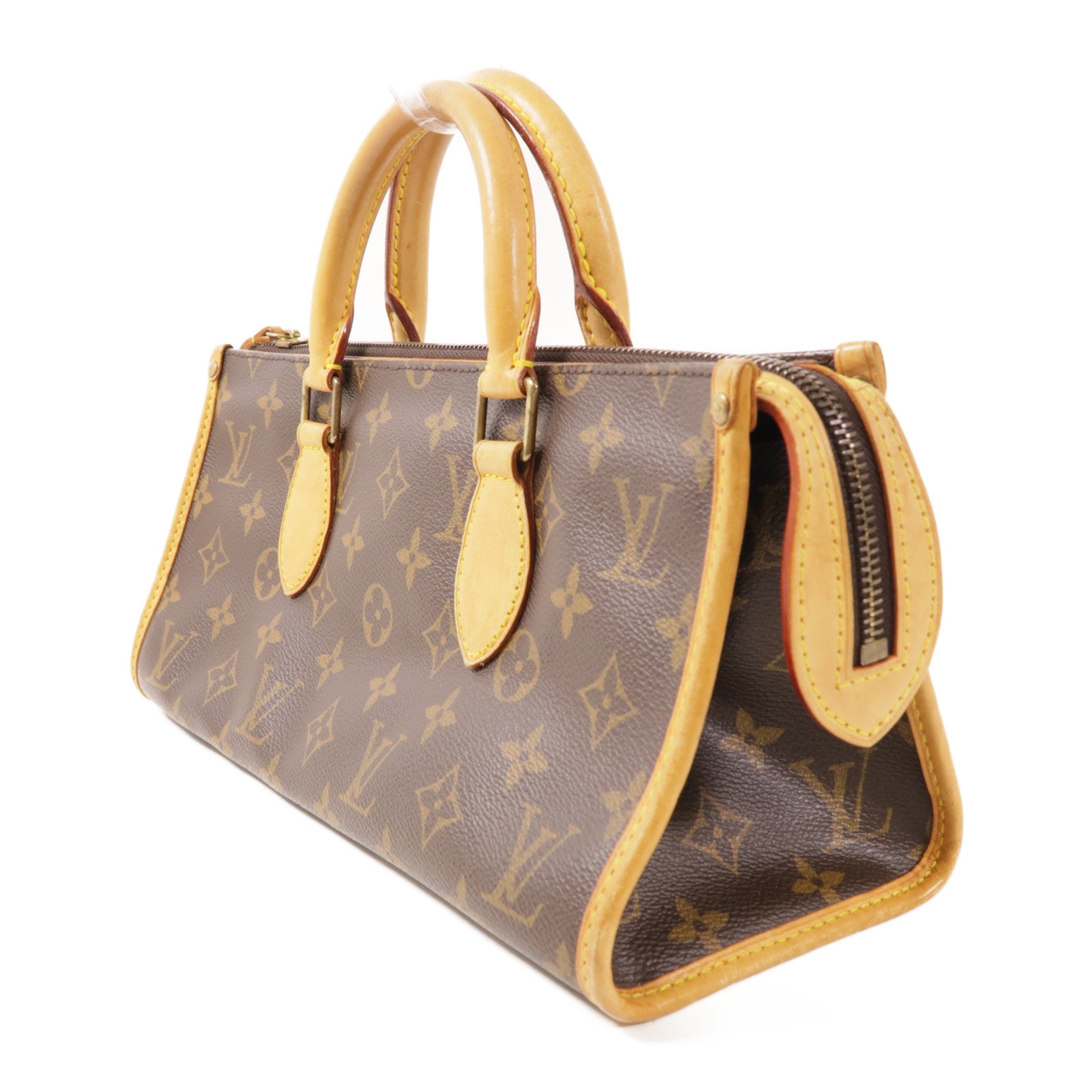 LOUIS VUITTON Monogram Popincourt金扣手挽袋