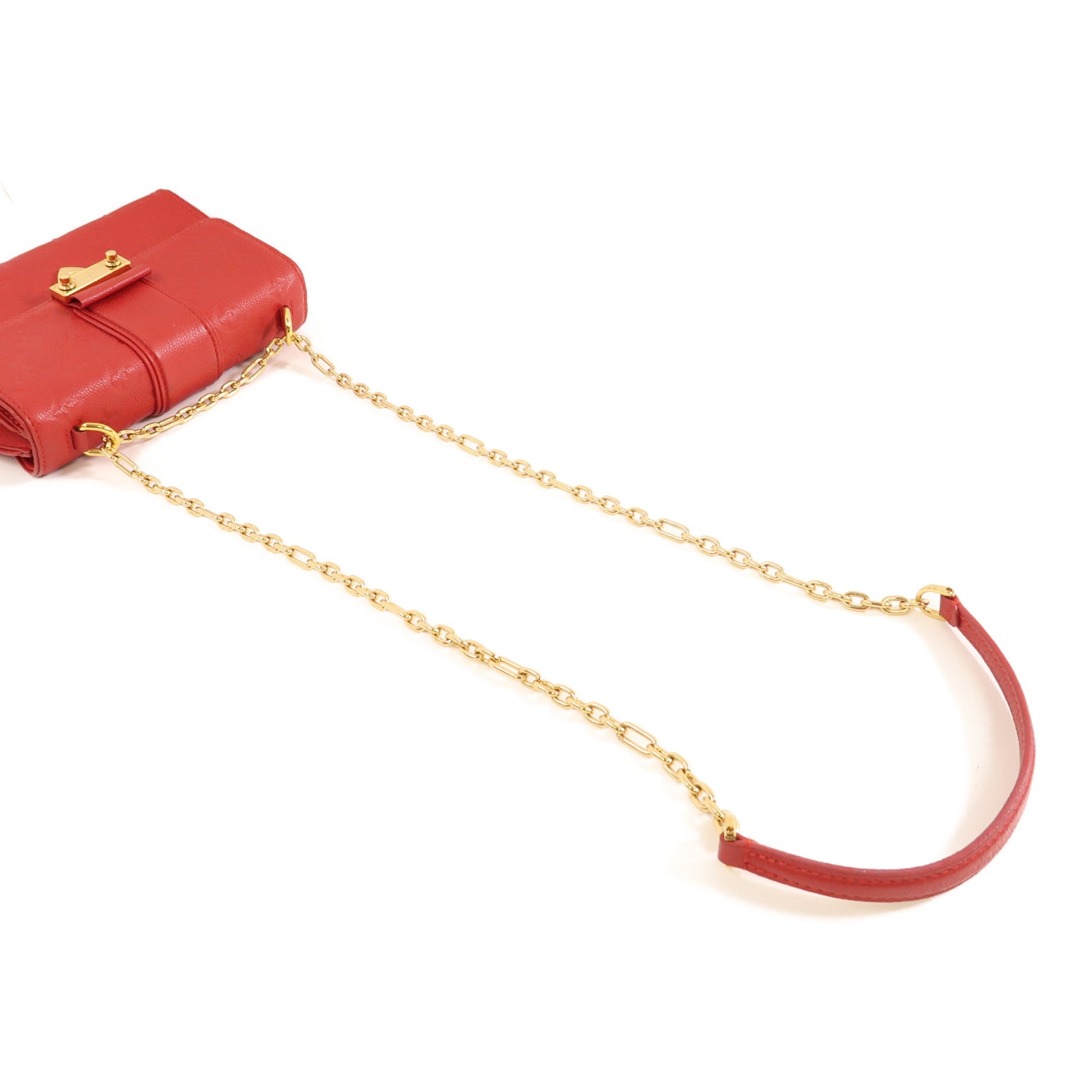 LOUIS VUITTON 【激減優惠】Monogram Empreinte Saint Sulpice PM金扣肩背袋