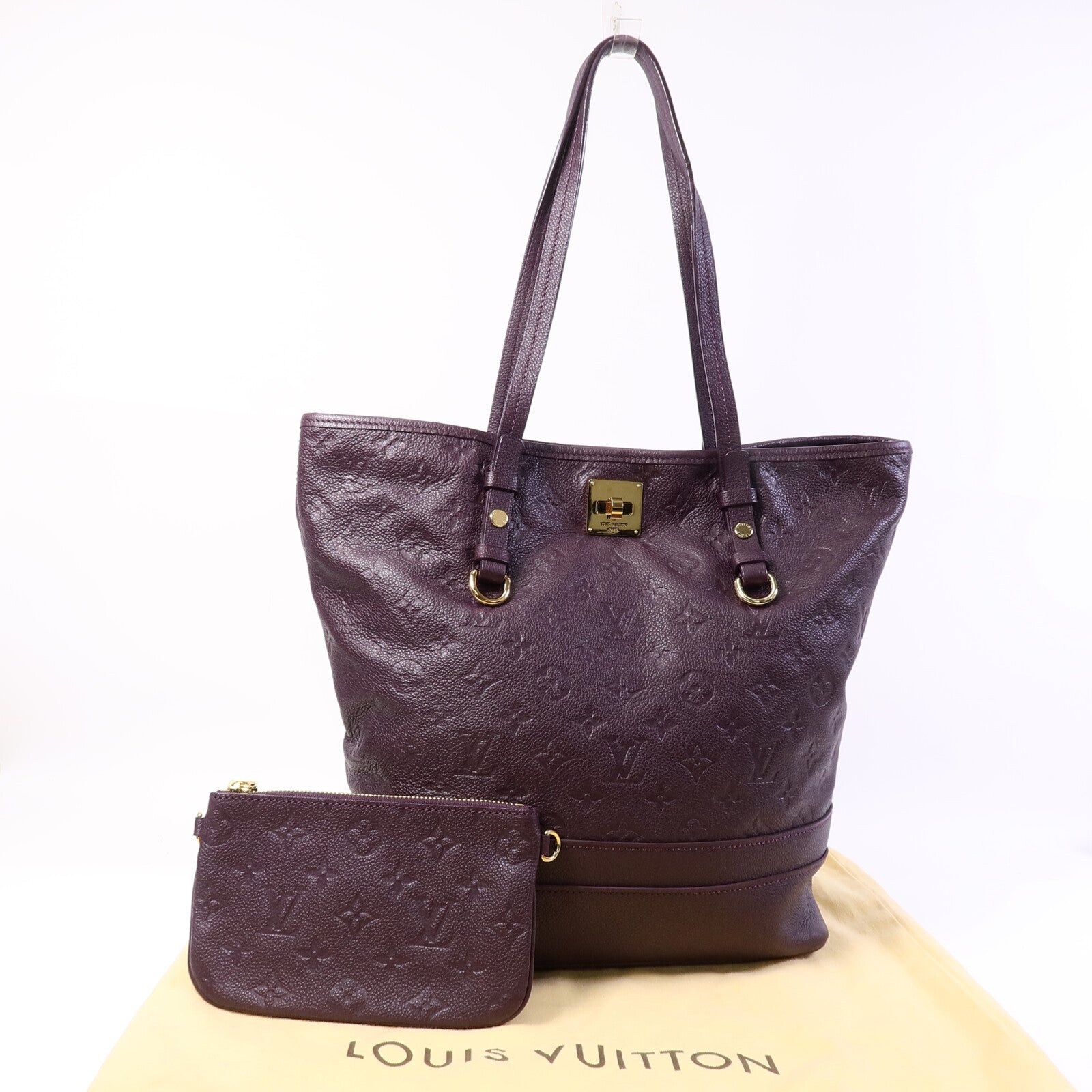 LOUIS VUITTON Monogram Empreinte Citadine PM肩背袋
