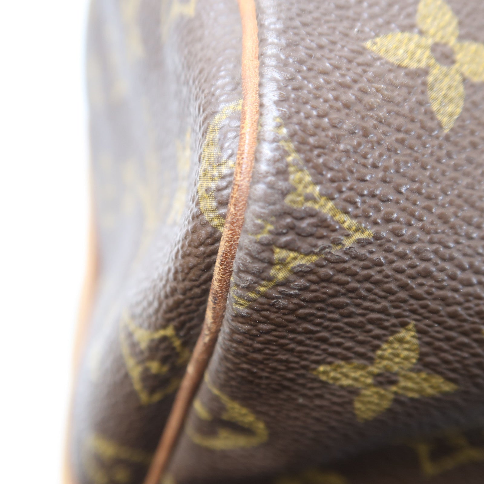 LOUIS VUITTON Monogram Keepall Bandouliere 55金扣手挽肩背兩用袋啡色