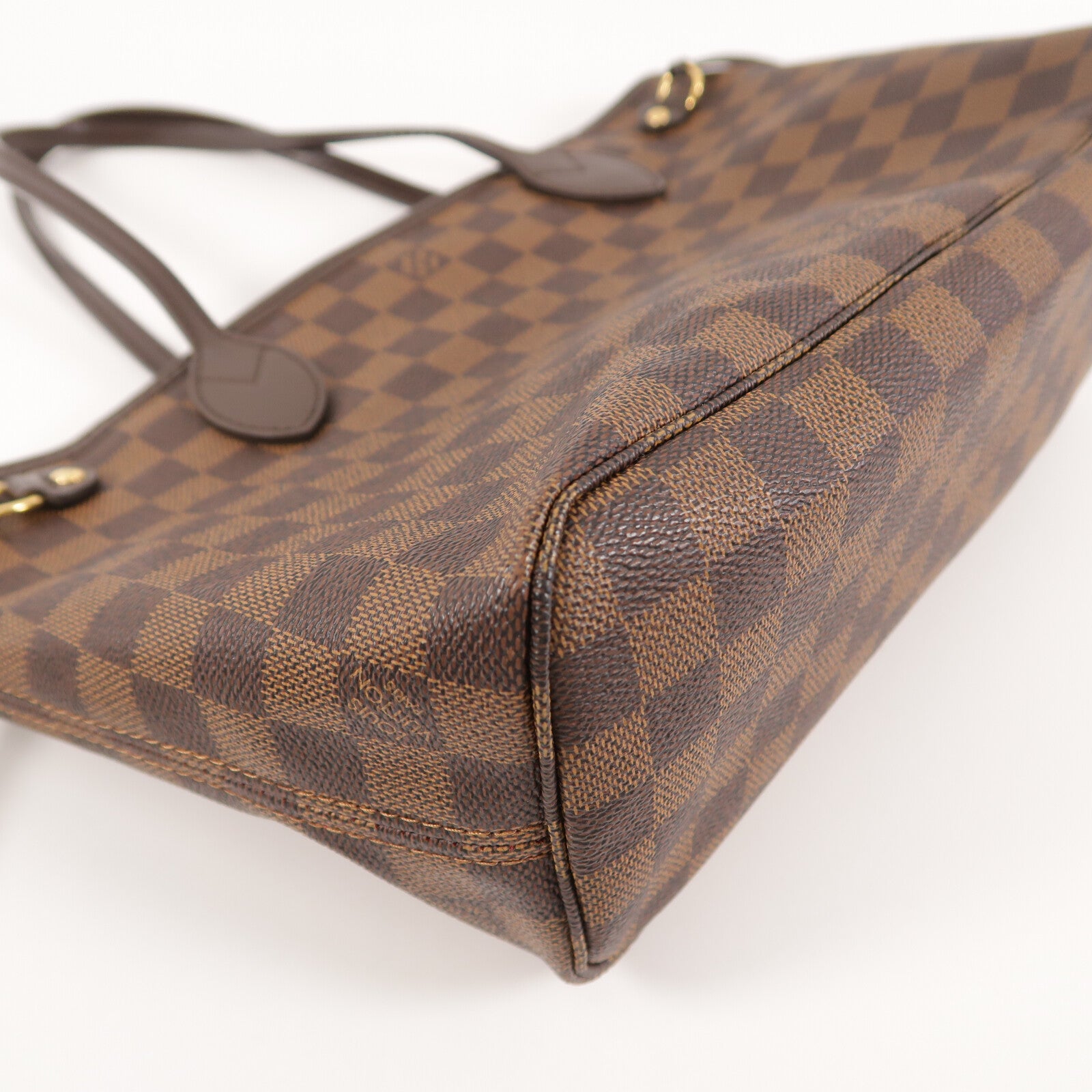 LOUIS VUITTON Damier Ebene Neverfull PM手挽袋