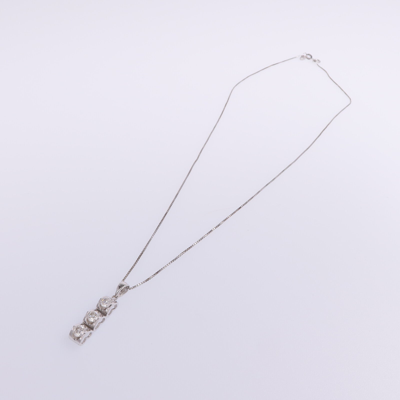 JEWELRY 18K白金Diamond Necklace鑽石項鍊