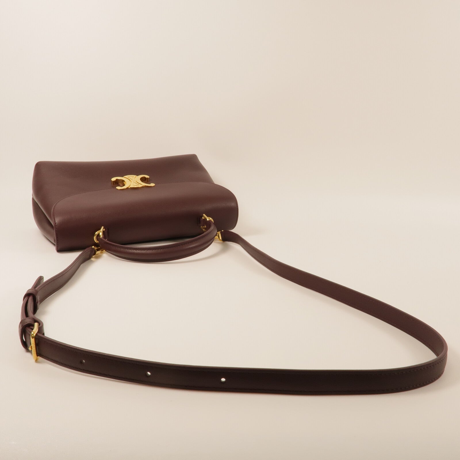 CELINE 牛皮皮革Nino Medium手挽肩背兩用袋