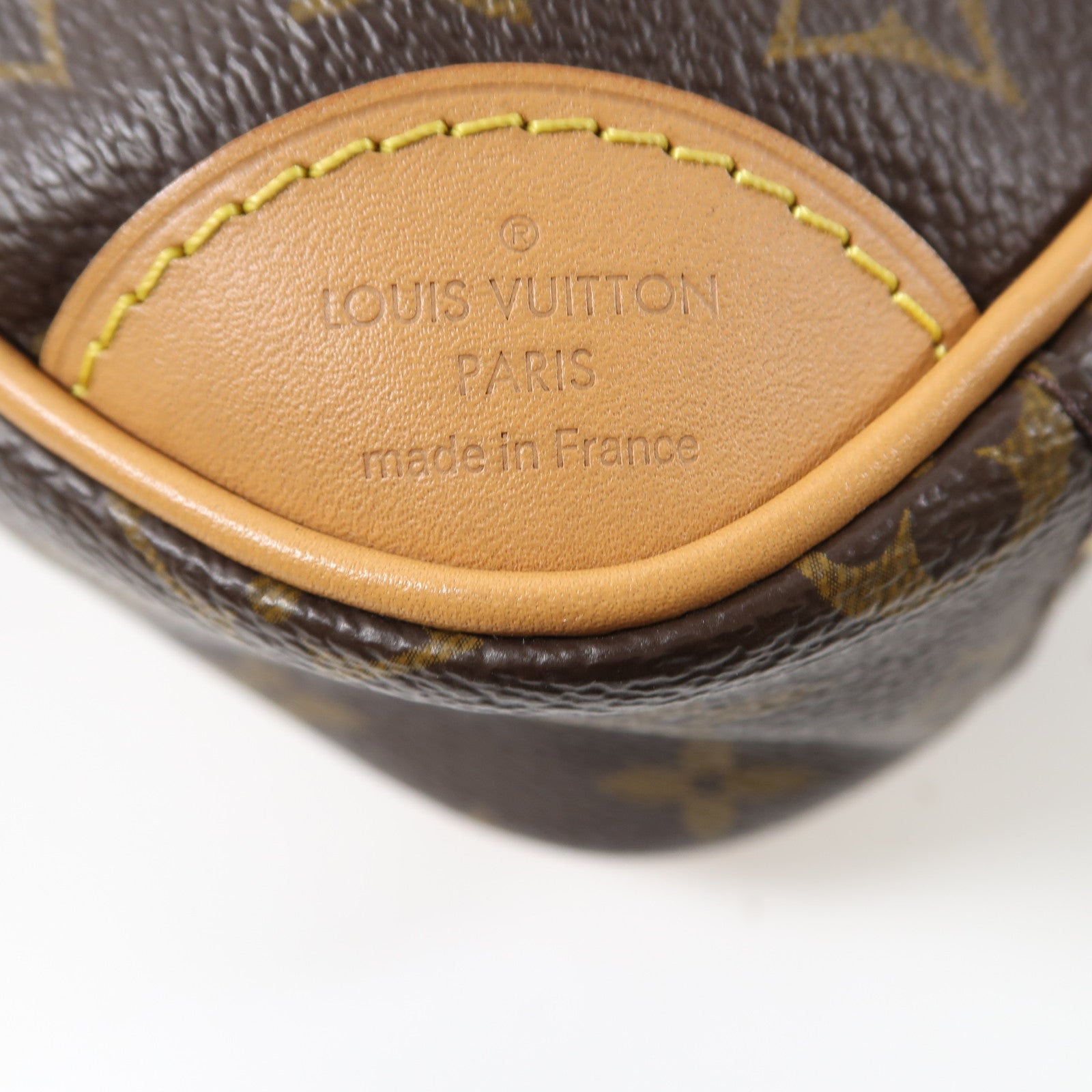 LOUIS VUITTON Monogram Deauville Mini金扣肩背袋啡色