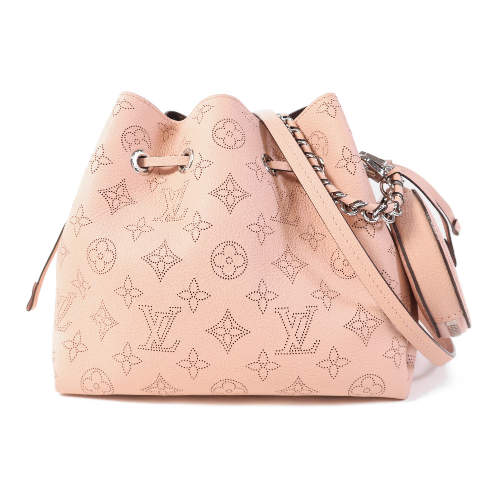 LOUIS VUITTON Mahina Bella銀扣手挽肩背兩用袋