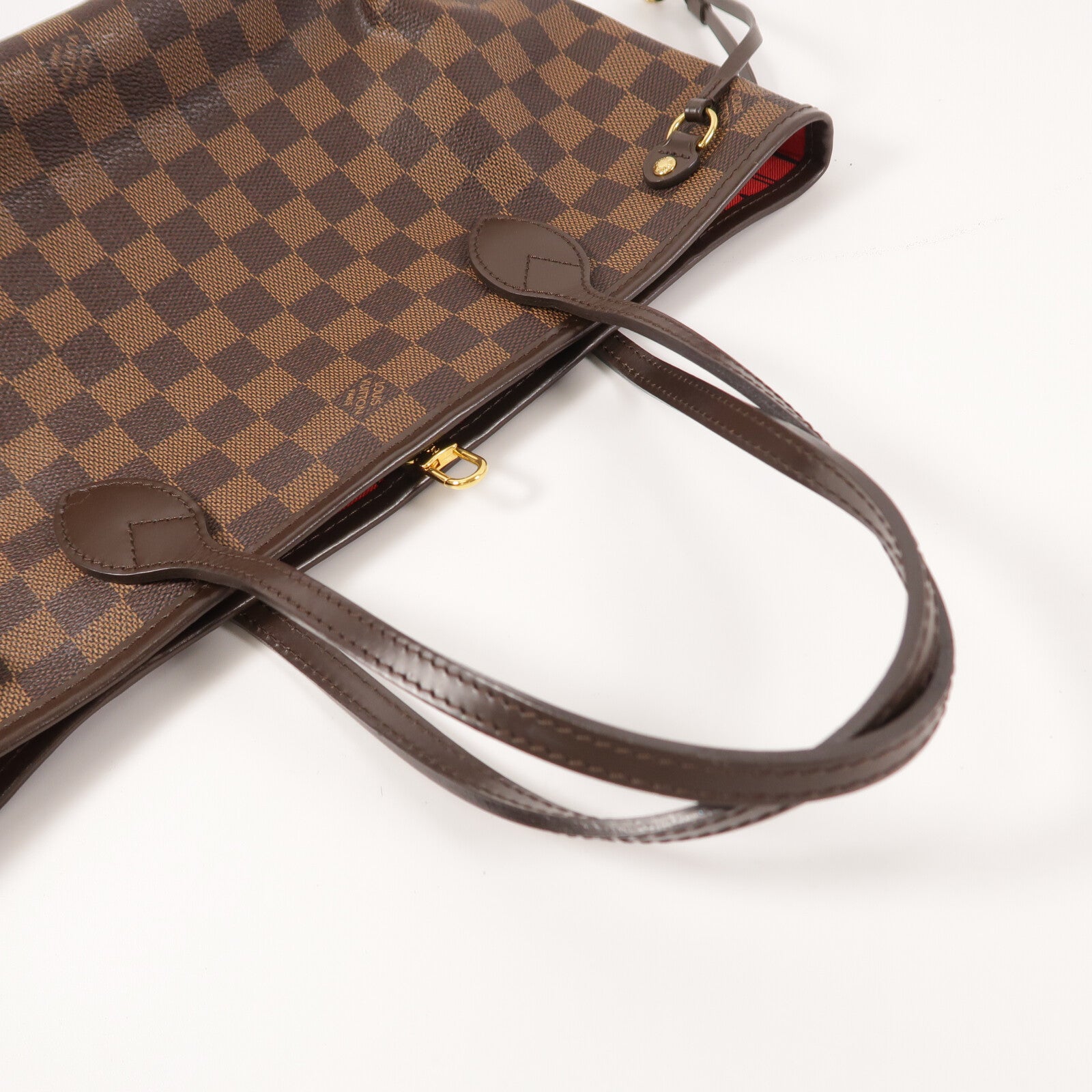LOUIS VUITTON Damier Ebene Neverfull PM手挽袋