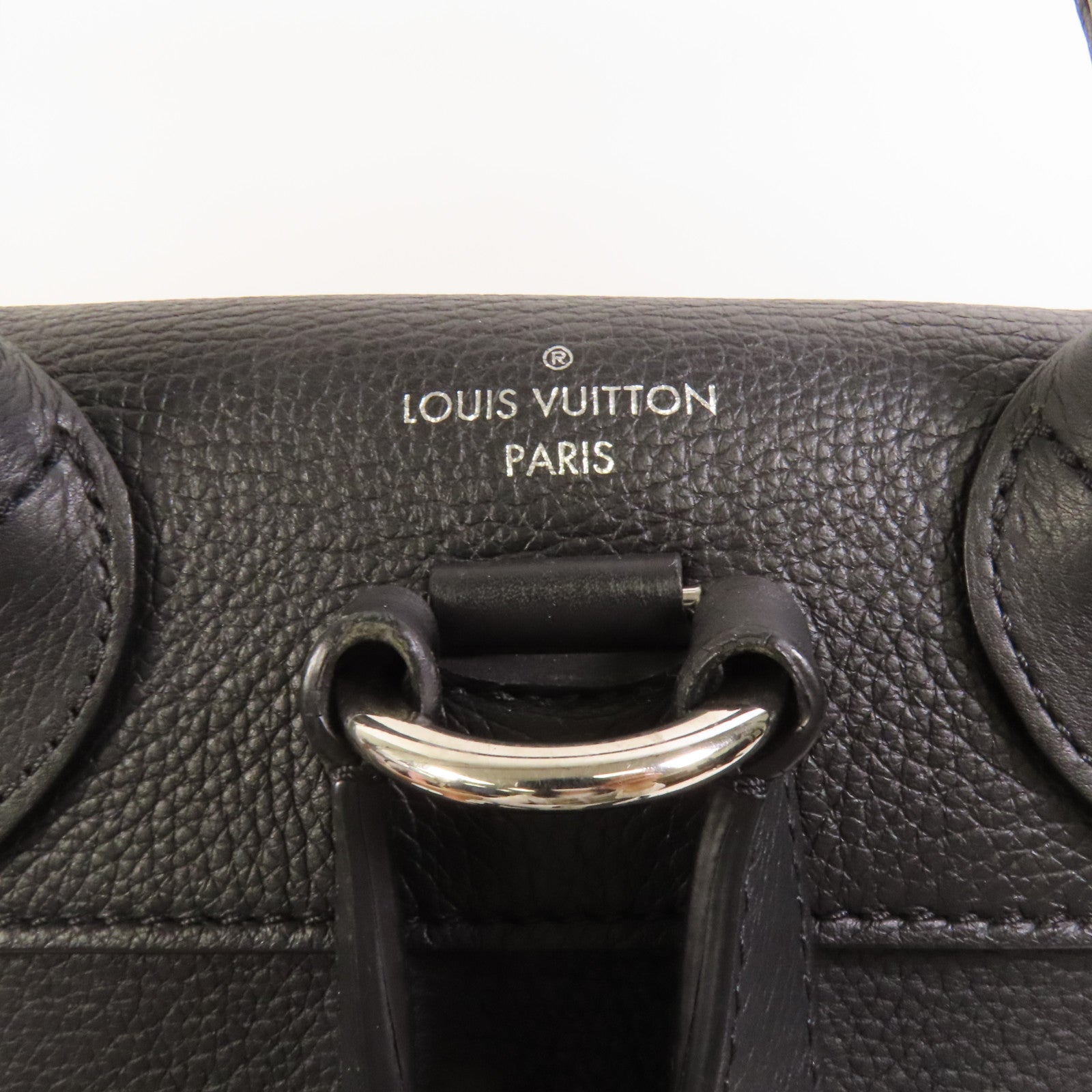 LOUIS VUITTON 【激減優惠】牛皮皮革Lock Me Backpack銀扣背包