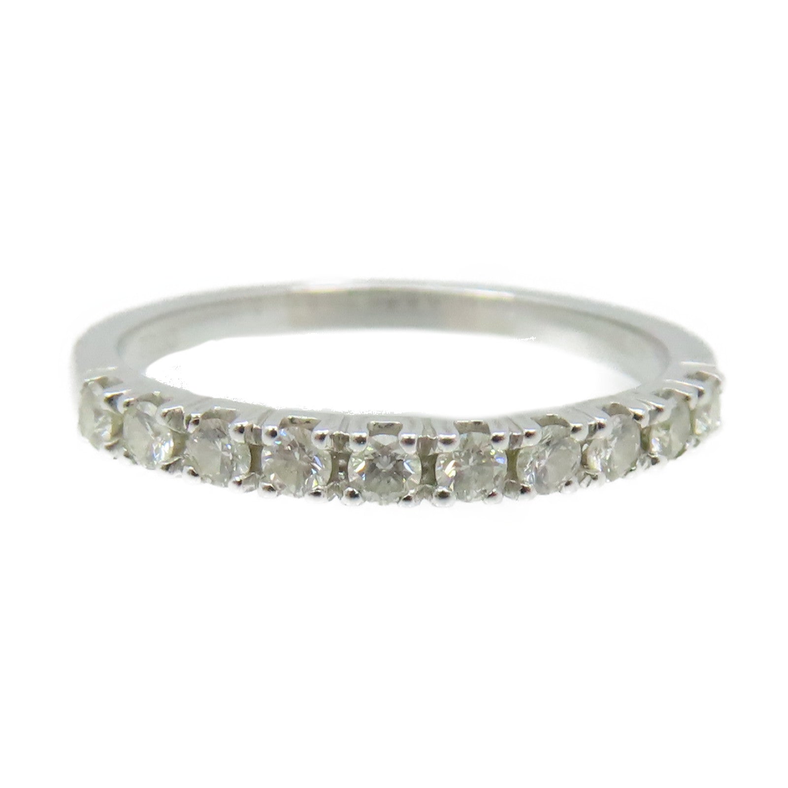 JEWELRY 【激減優惠】18K白金/0.22ct鑽石Diamond Ring戒指US#4.5