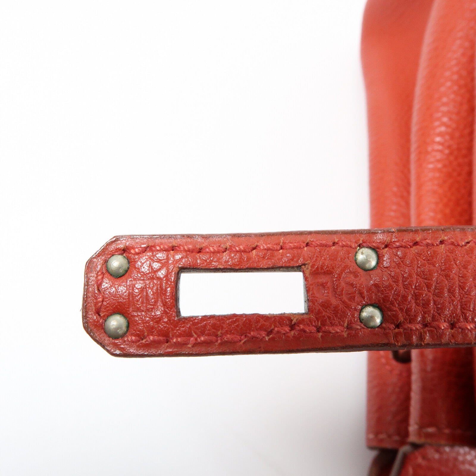 HERMES Togo皮革Birkin 25銀扣手挽袋