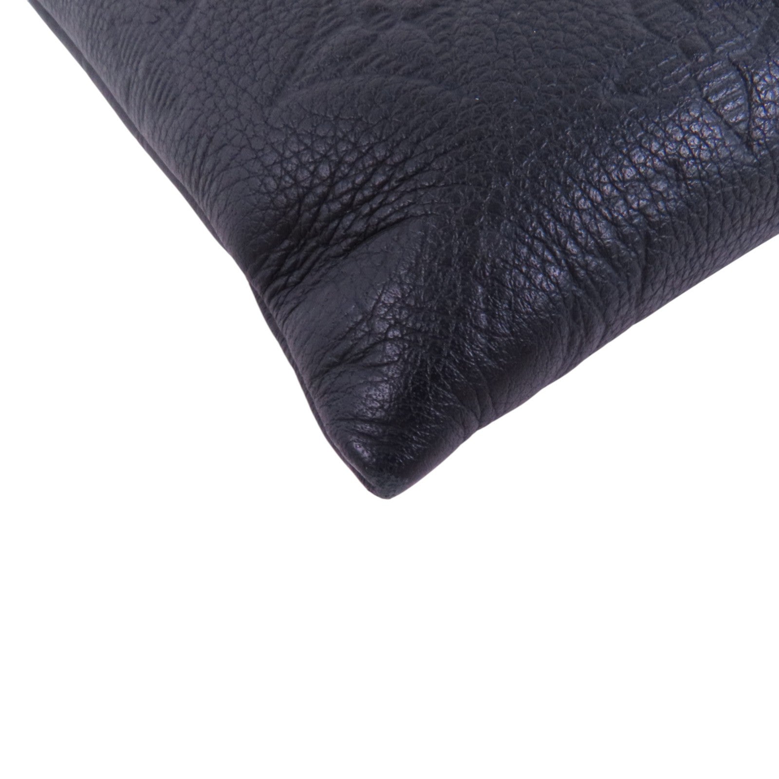 LOUIS VUITTON Monogram Shadow Pochette To-Go銀扣手拿包