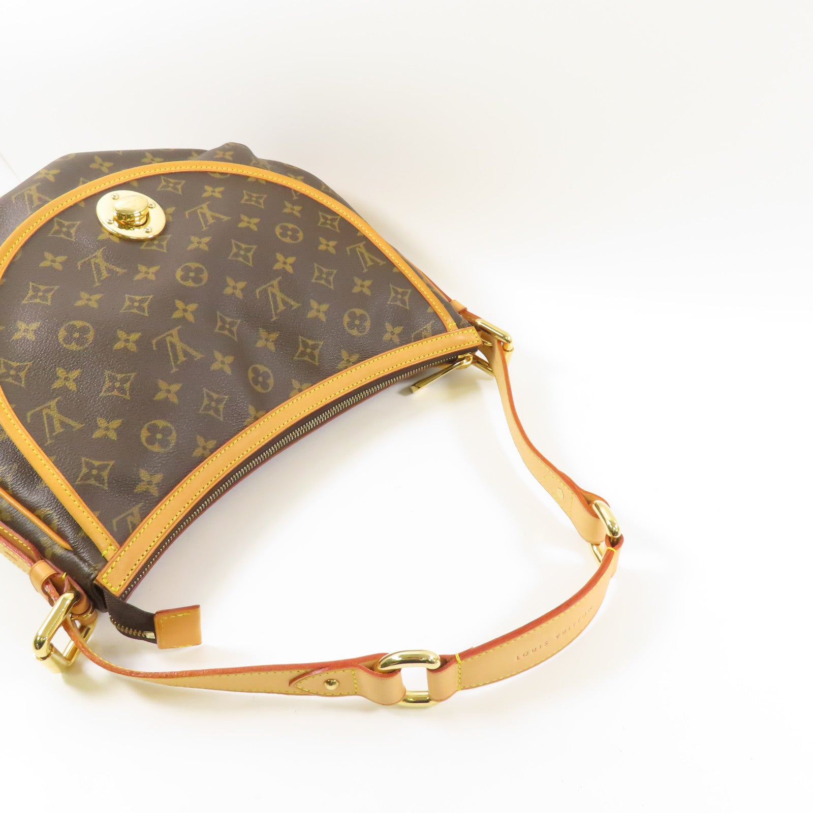 LOUIS VUITTON Monogram Tulum GM金扣肩背袋