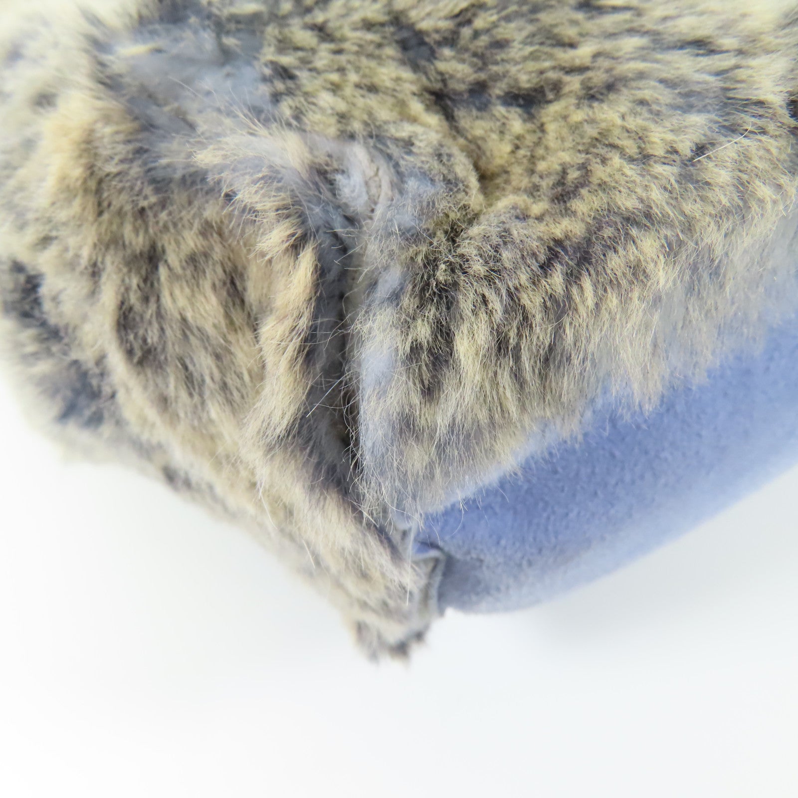 CHANEL 兔毛/絨布Handbag銀扣手挽袋