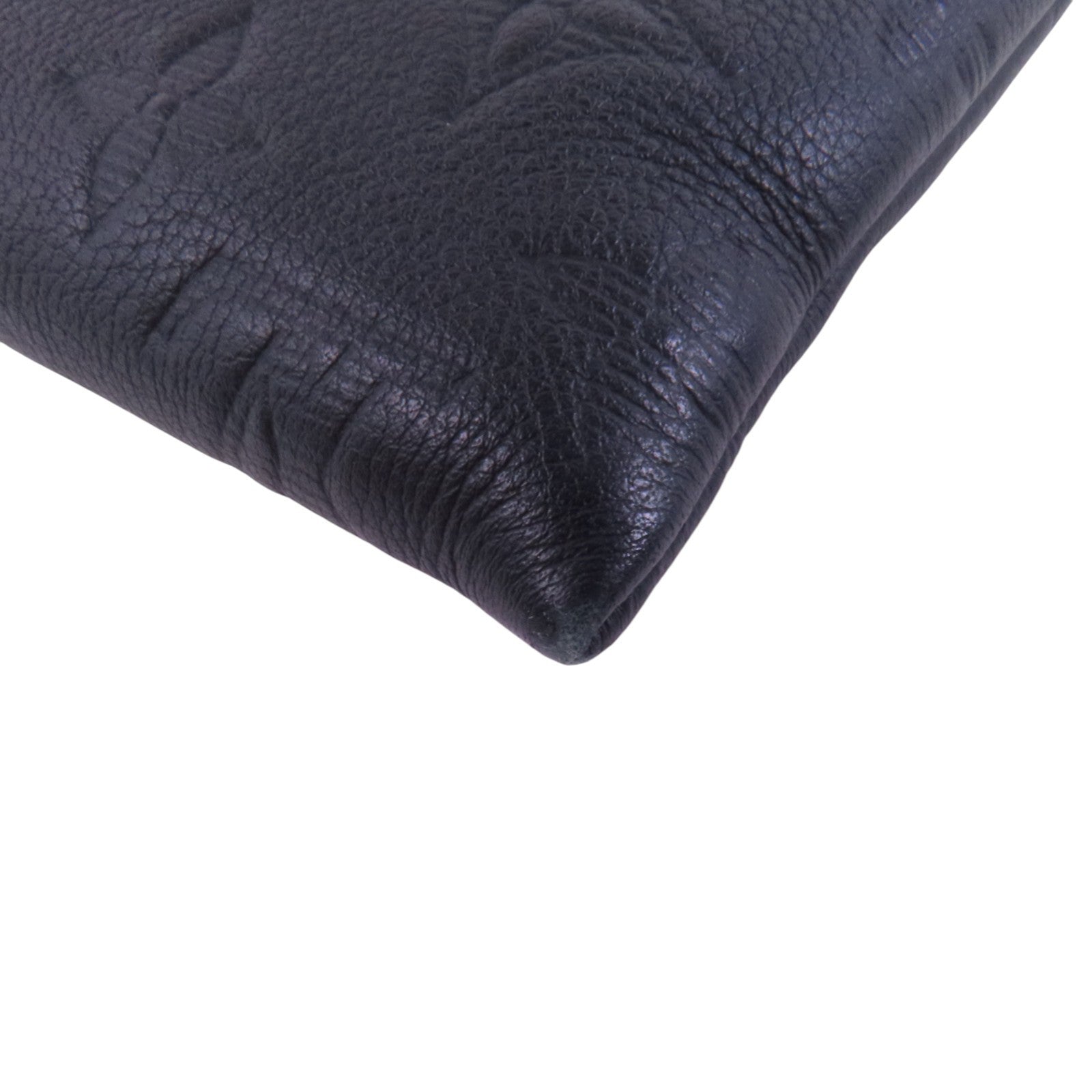 LOUIS VUITTON Monogram Shadow Pochette To-Go銀扣手拿包