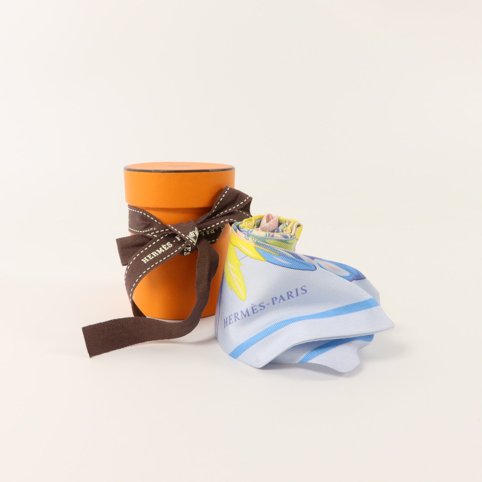 HERMES 絲質Twilly絲巾