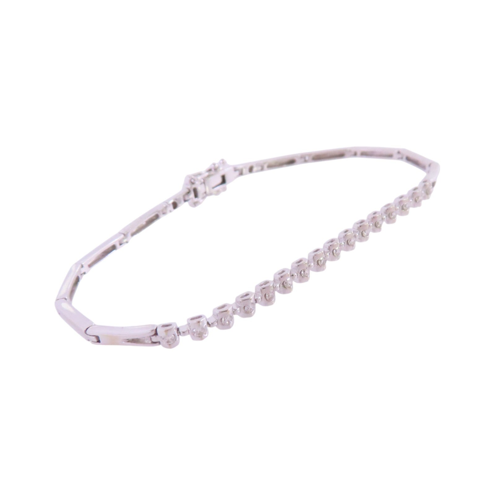 JEWELRY 【激減優惠】18K白金/鑽石Diamond Bracelet手鏈