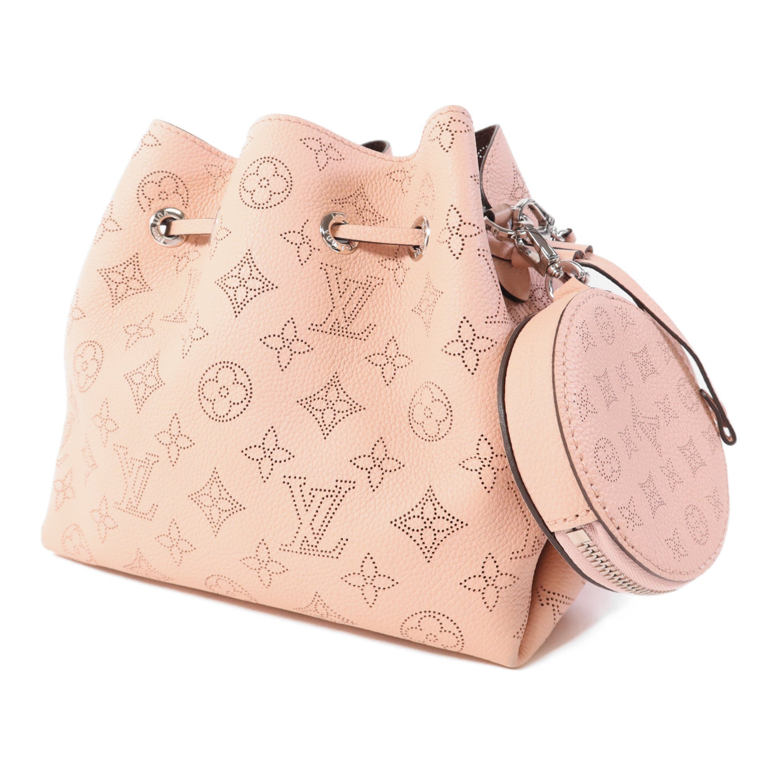 LOUIS VUITTON Mahina Bella銀扣手挽肩背兩用袋