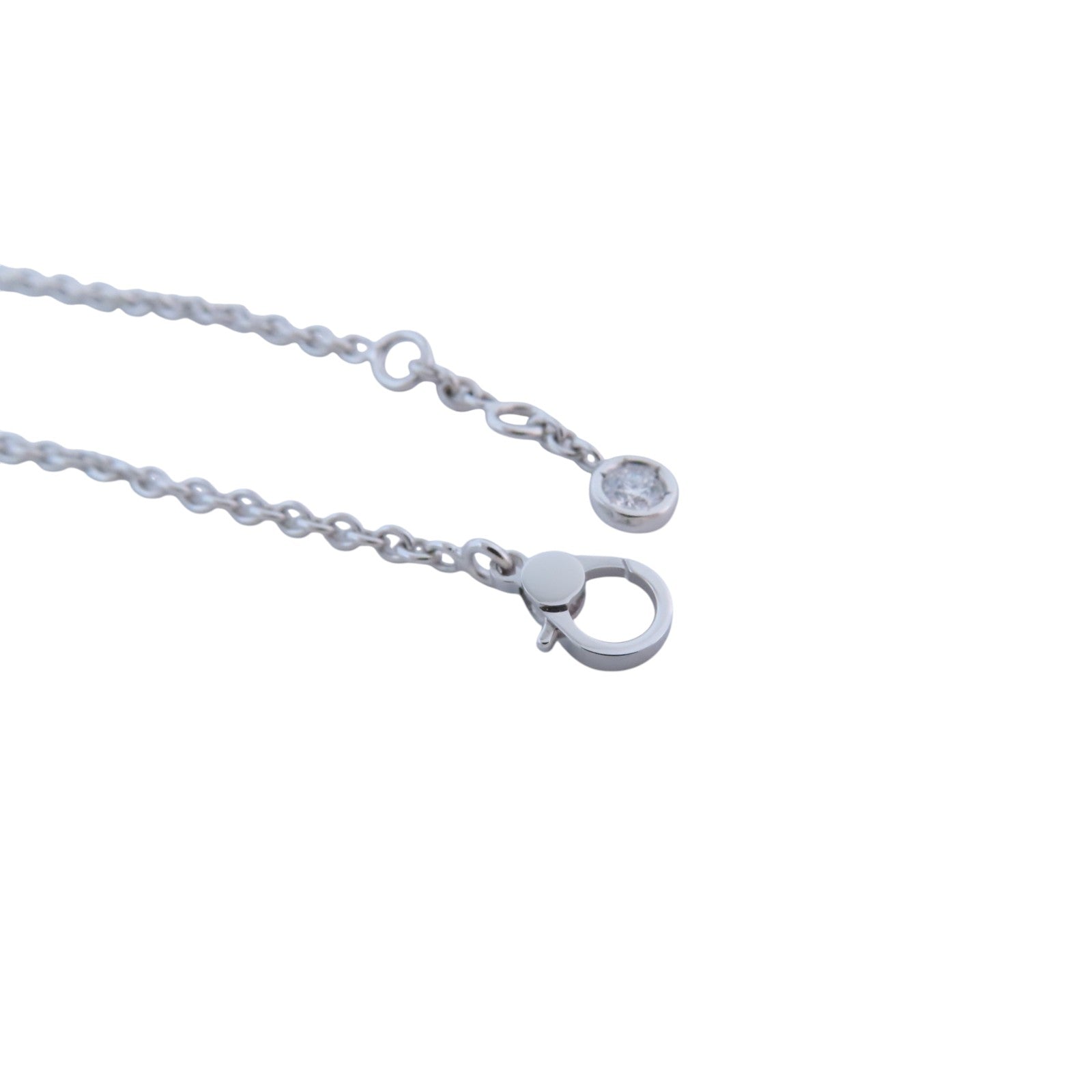 HERMES 18K白金Finessee Diamond Bracelet銀扣鑽石手鏈