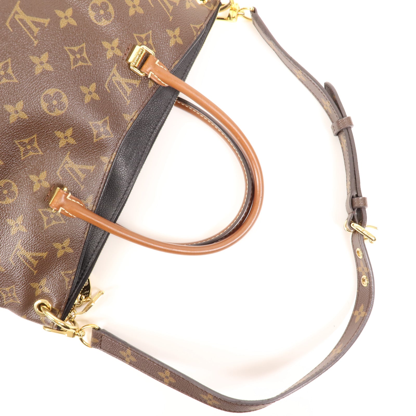 LOUIS VUITTON Monogram Pallas MM金扣肩背袋