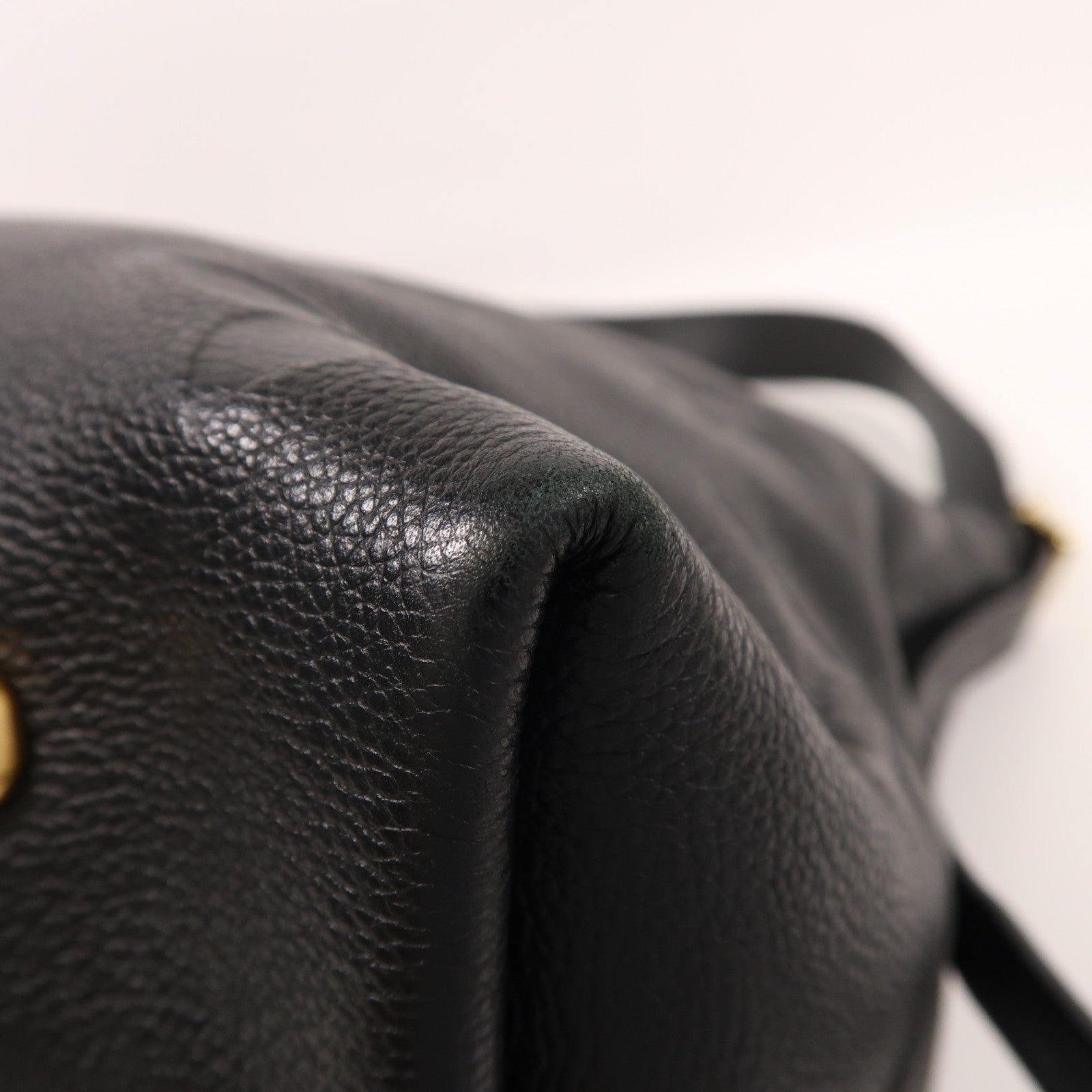 LOUIS VUITTON Monogram Empreinte CarryAll MM金扣肩背袋