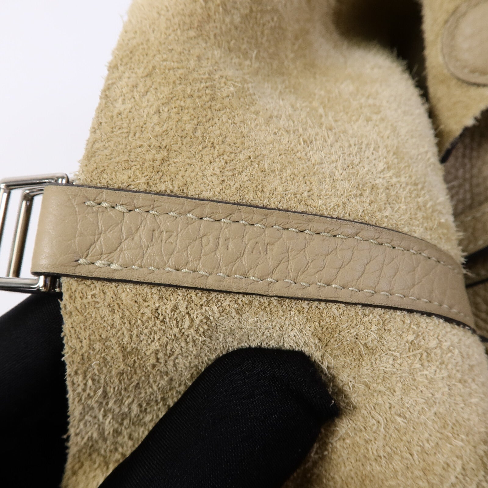 HERMES Clemence皮革Picotin PM手挽袋Trench