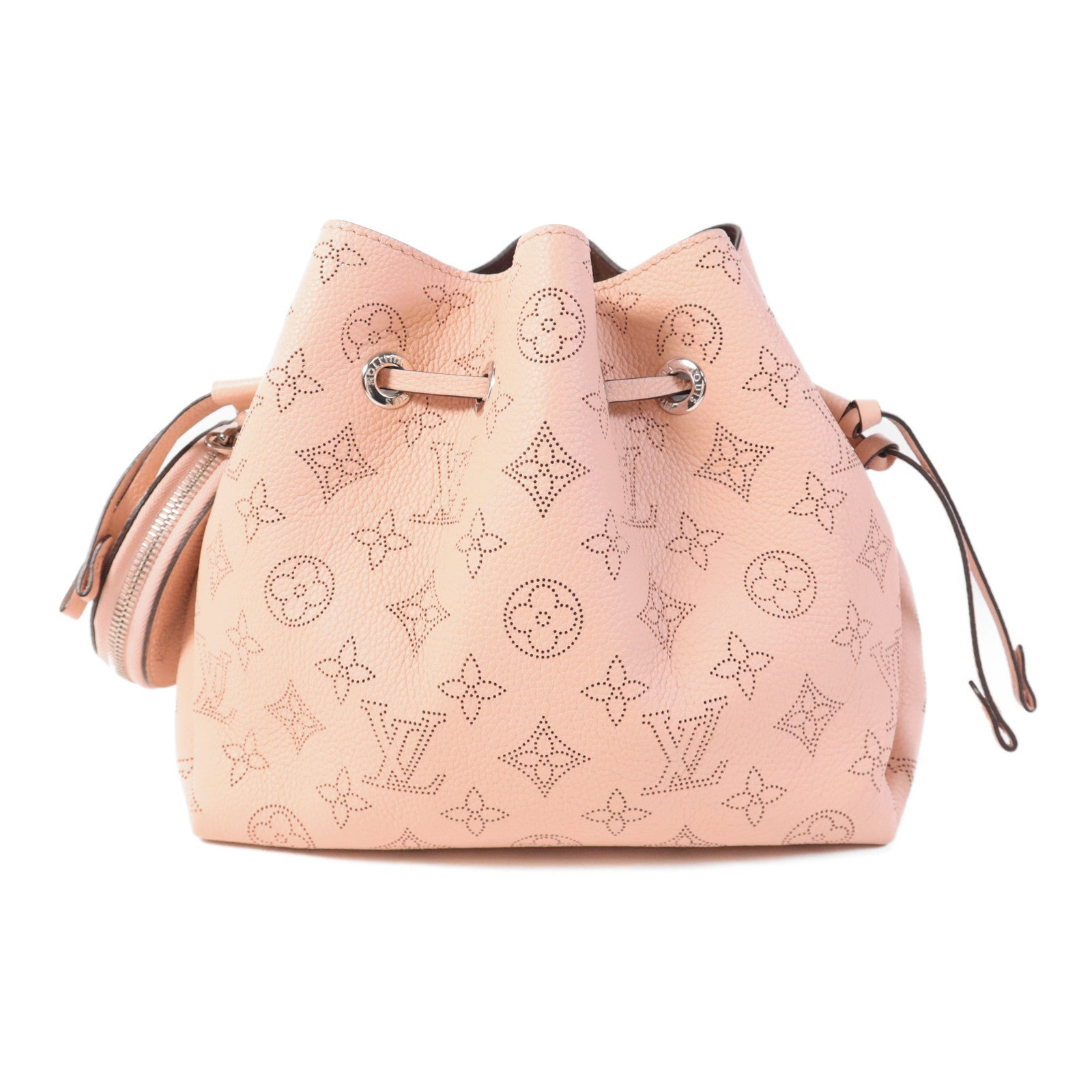 LOUIS VUITTON Mahina Bella銀扣手挽肩背兩用袋