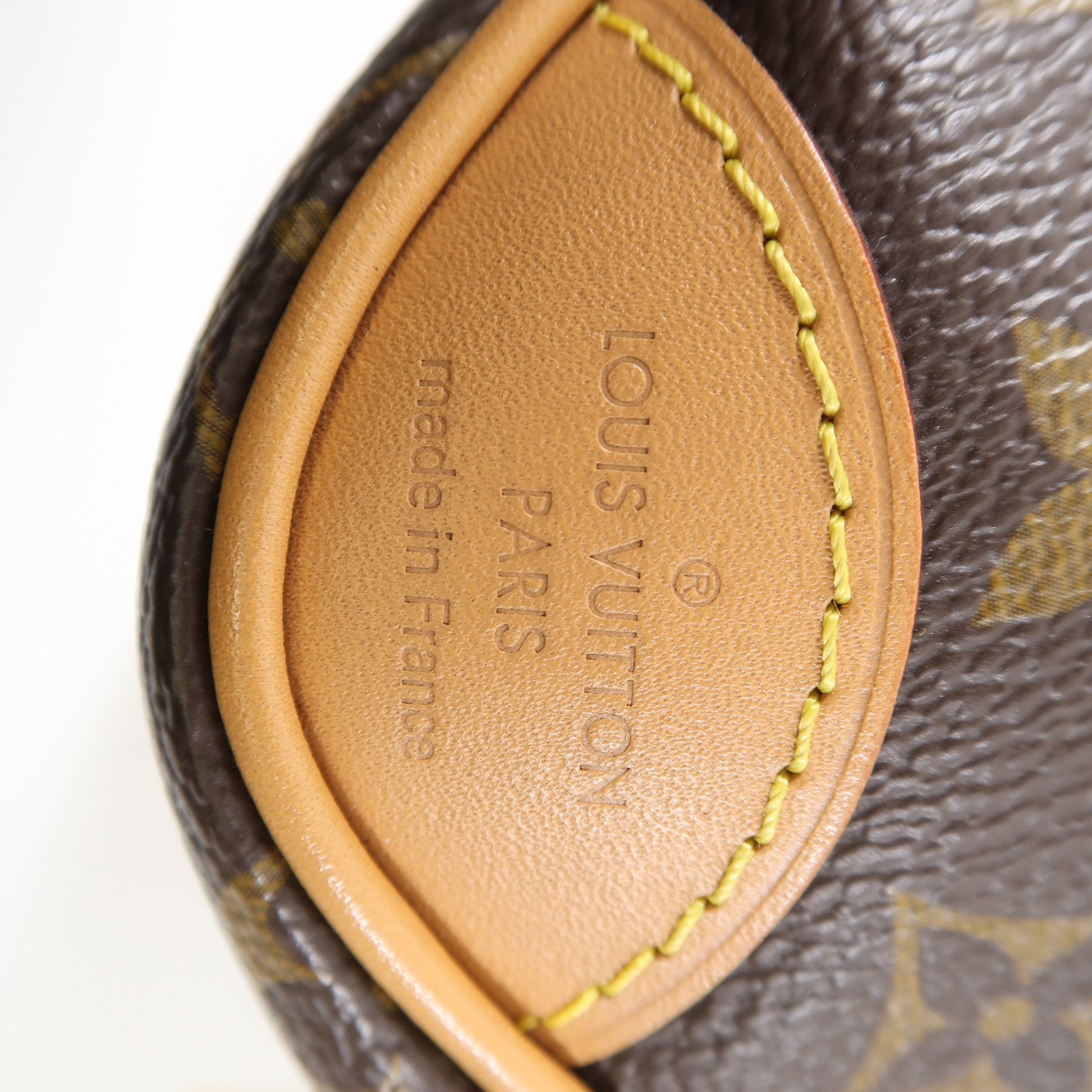 LOUIS VUITTON Monogram Deauville Mini金扣肩背袋啡色
