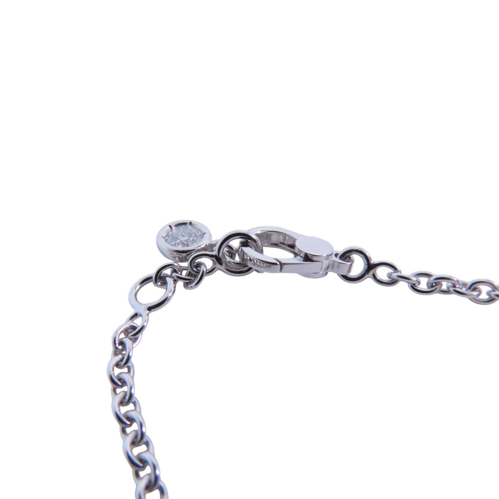 HERMES 18K白金Finessee Diamond Bracelet銀扣鑽石手鏈