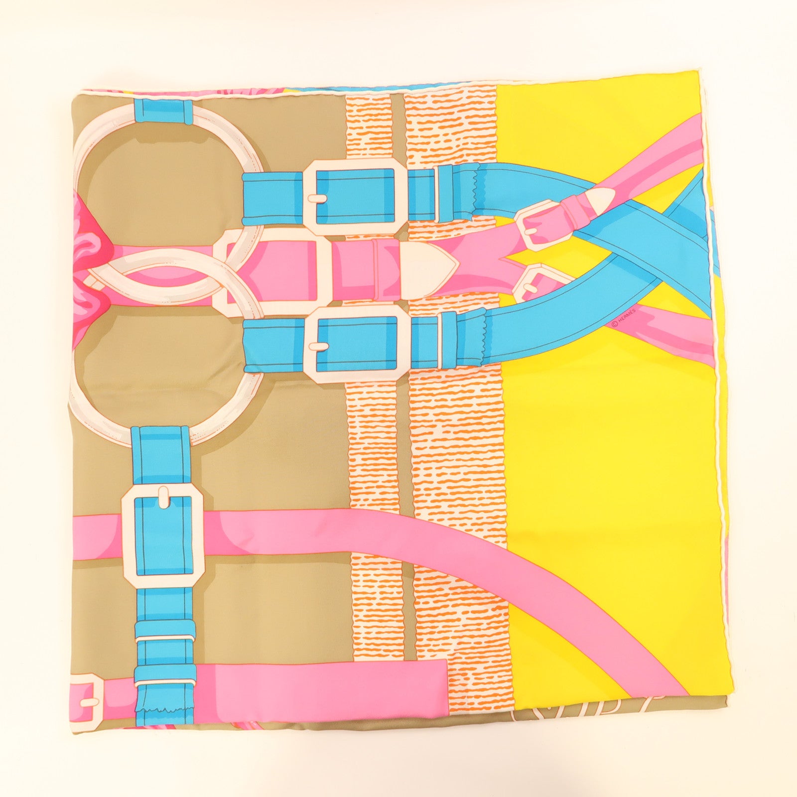HERMES 絲質Scarf絲巾