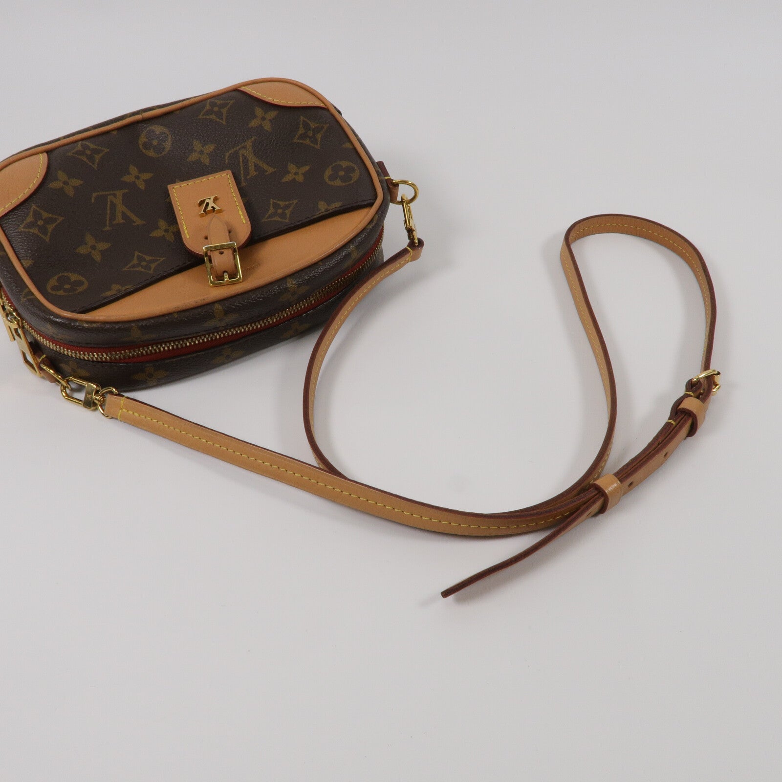 LOUIS VUITTON Monogram Deauville Mini肩背袋