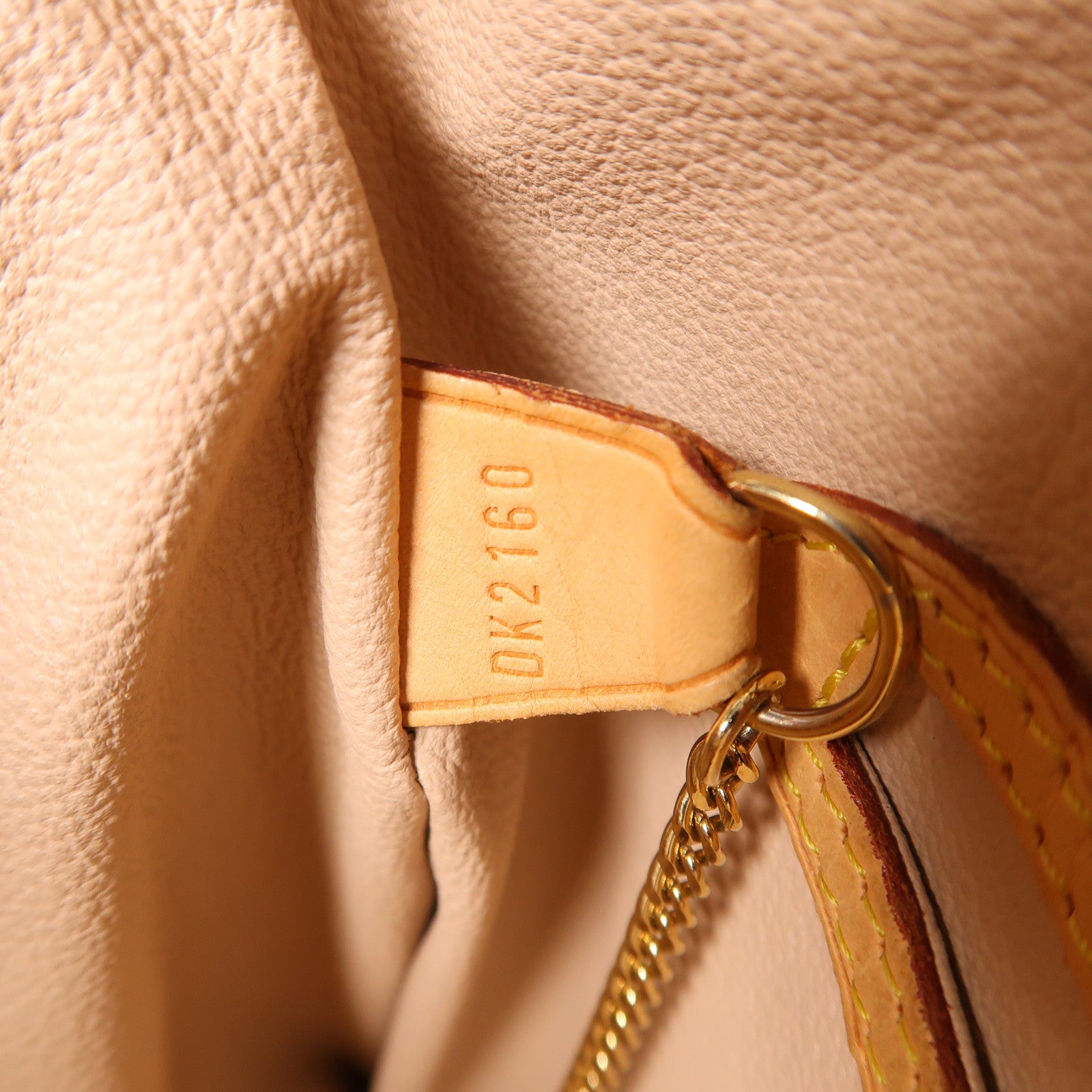 LOUIS VUITTON 【激減優惠】Monogram Bucket GM金扣手挽袋棕色