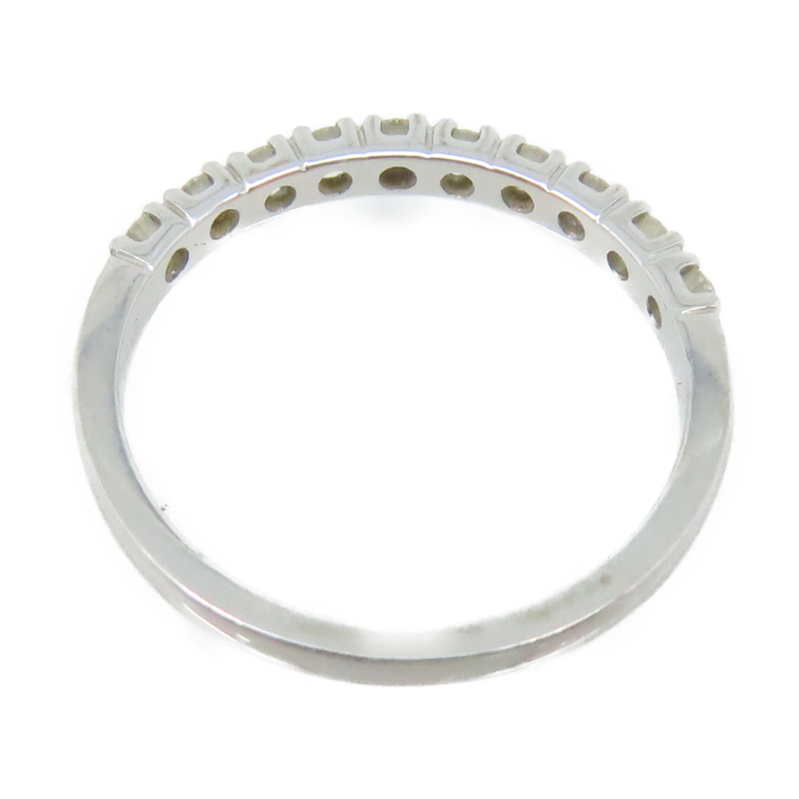 JEWELRY 【激減優惠】18K白金/0.22ct鑽石Diamond Ring戒指US#4.5