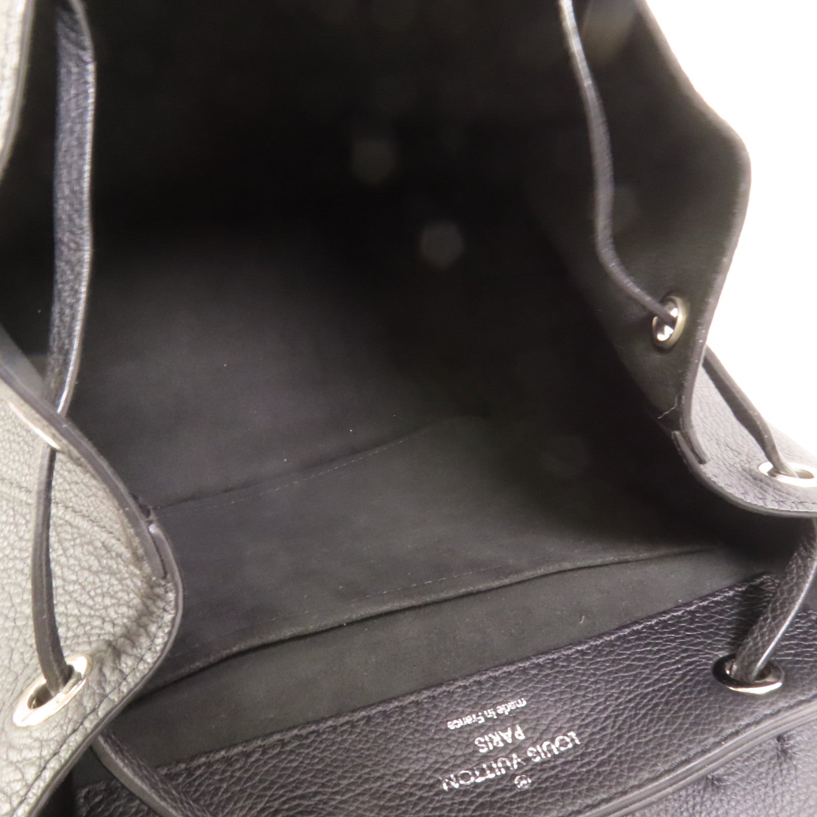 LOUIS VUITTON 【激減優惠】牛皮皮革Lock Me Backpack銀扣背包