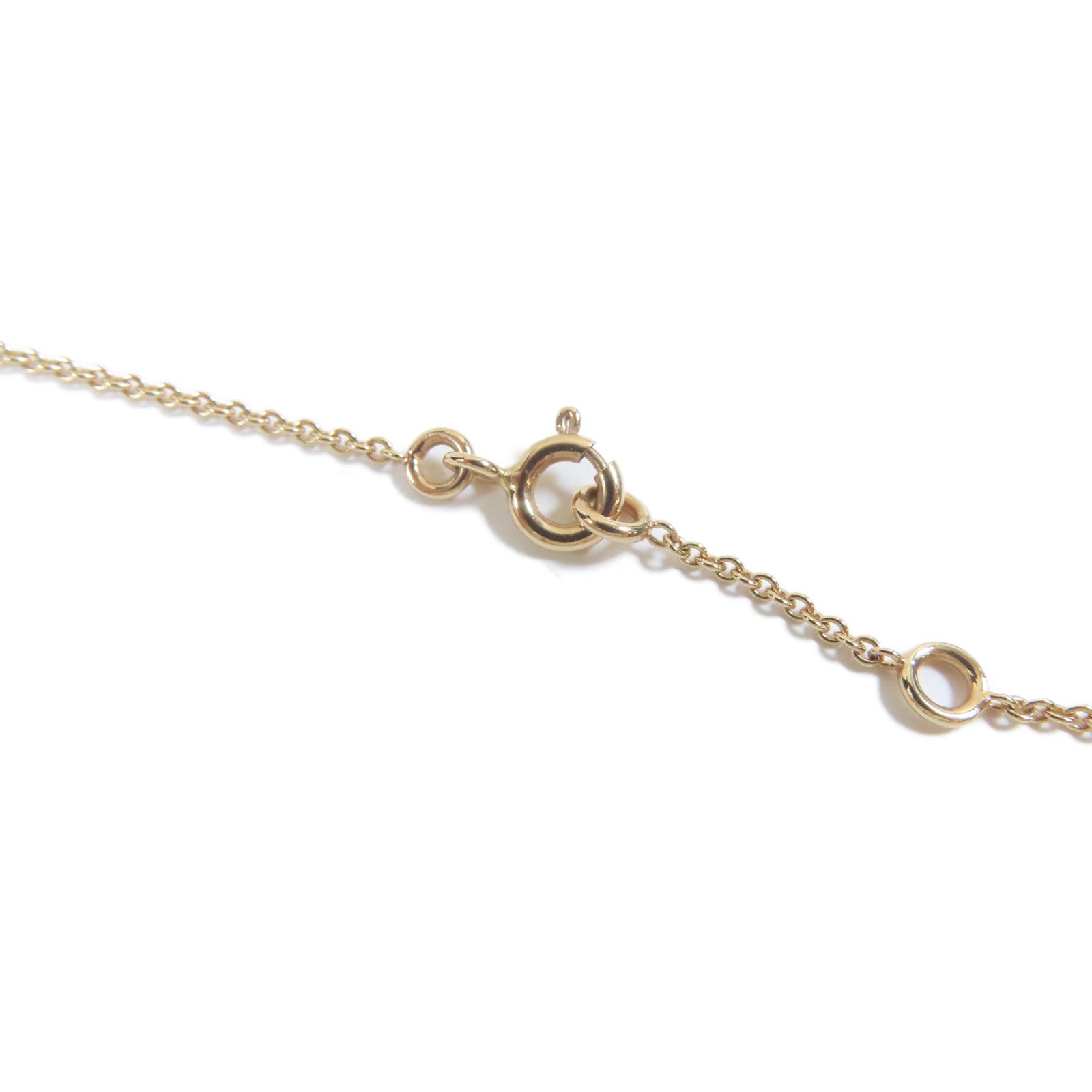 HERMES 18K玫瑰金Farandole Pendant Necklace項鍊#40cm
