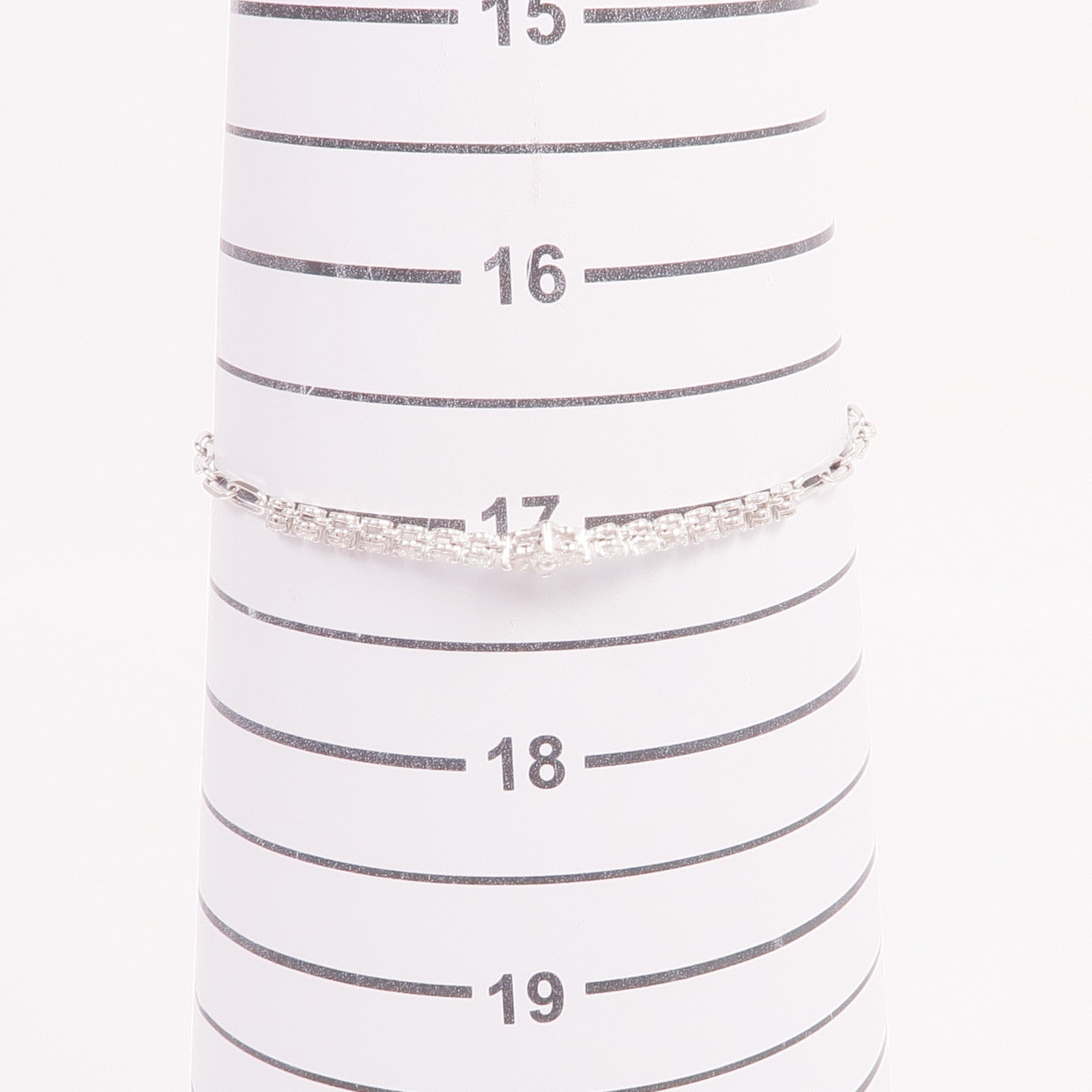 JEWELRY 18K白金Diamond Bracelet鑽石手鏈