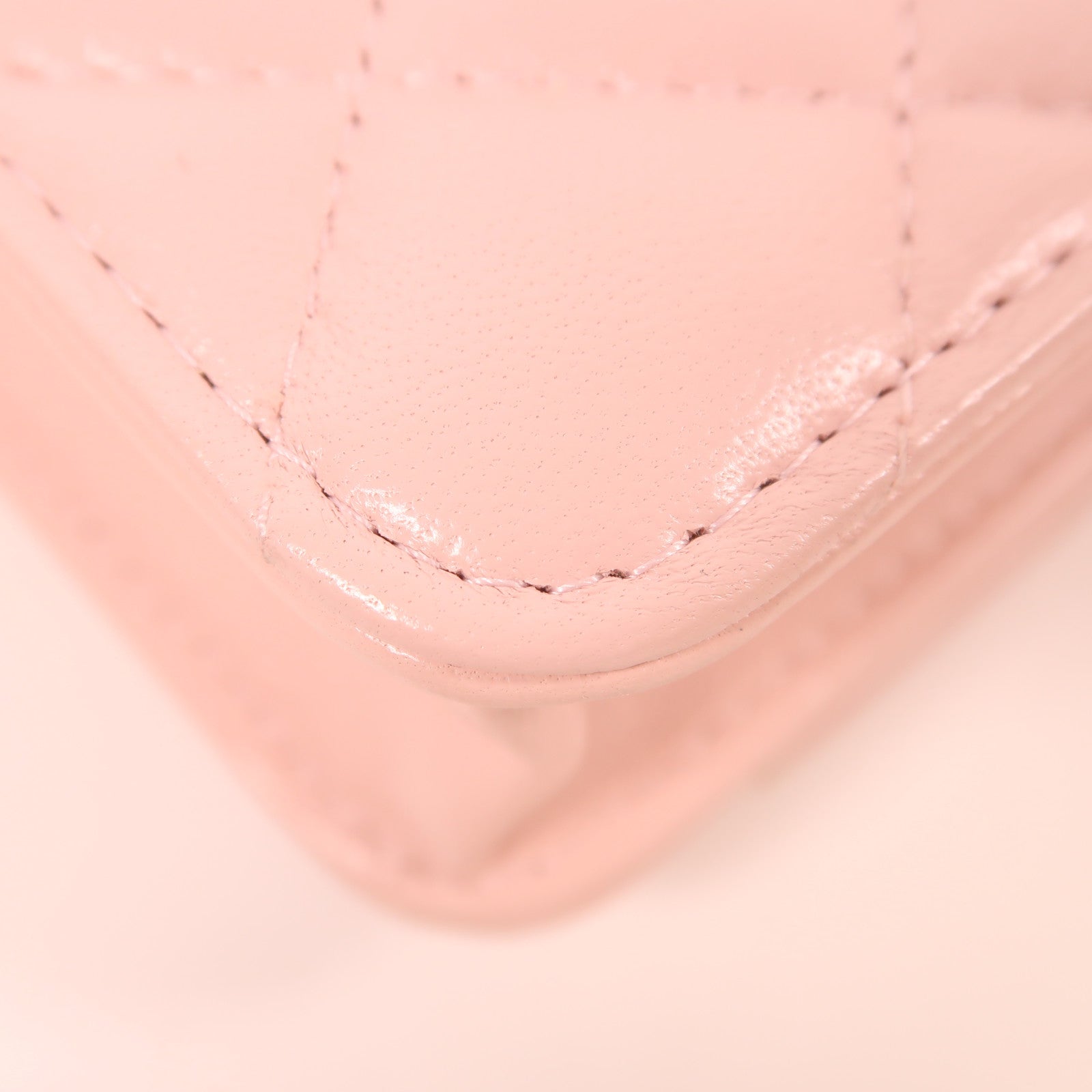 CHANEL 羊皮皮革WOC Wallet On Chain金扣鏈帶肩背袋