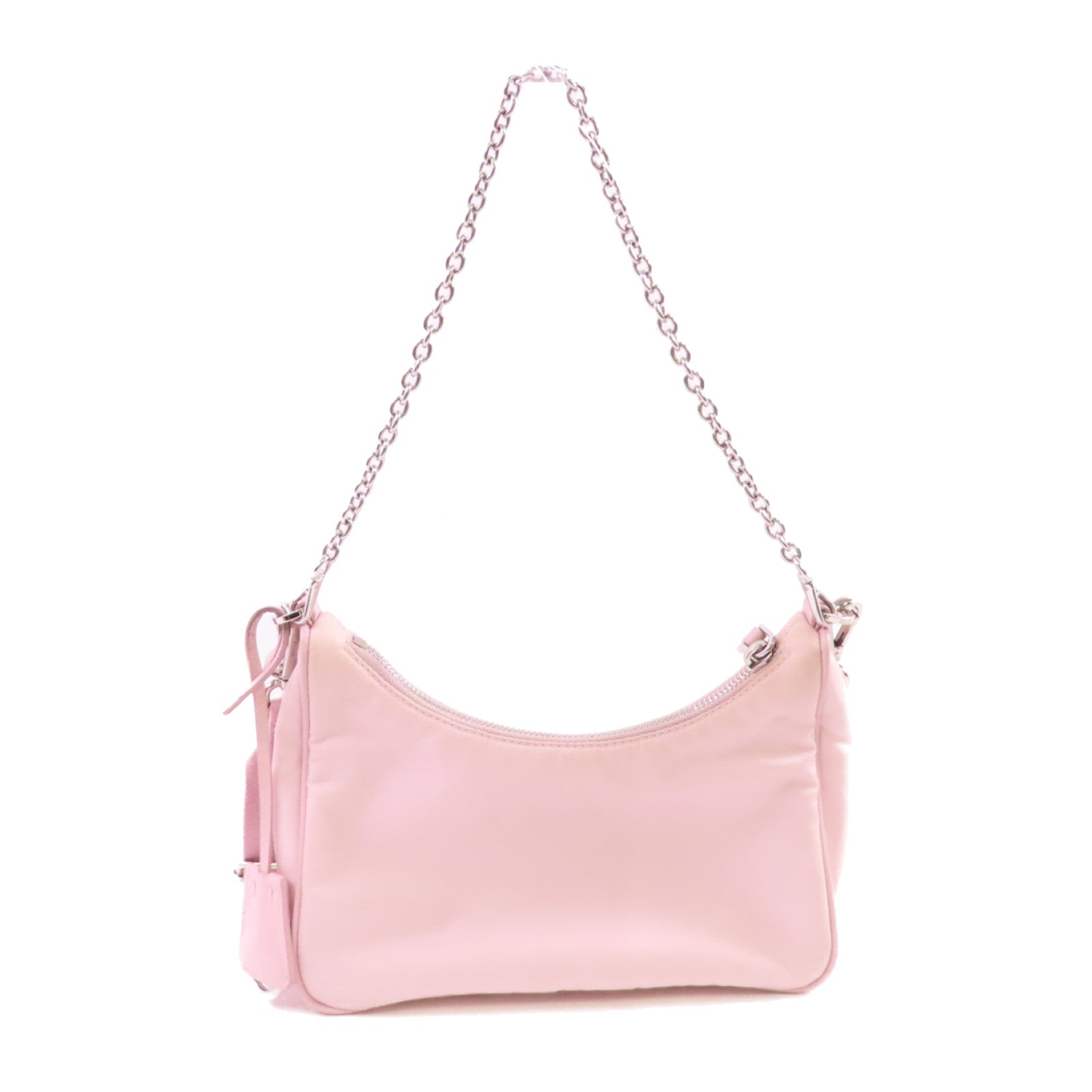 PRADA 尼龍2Way Shoulder Bag銀扣手挽肩背兩用袋