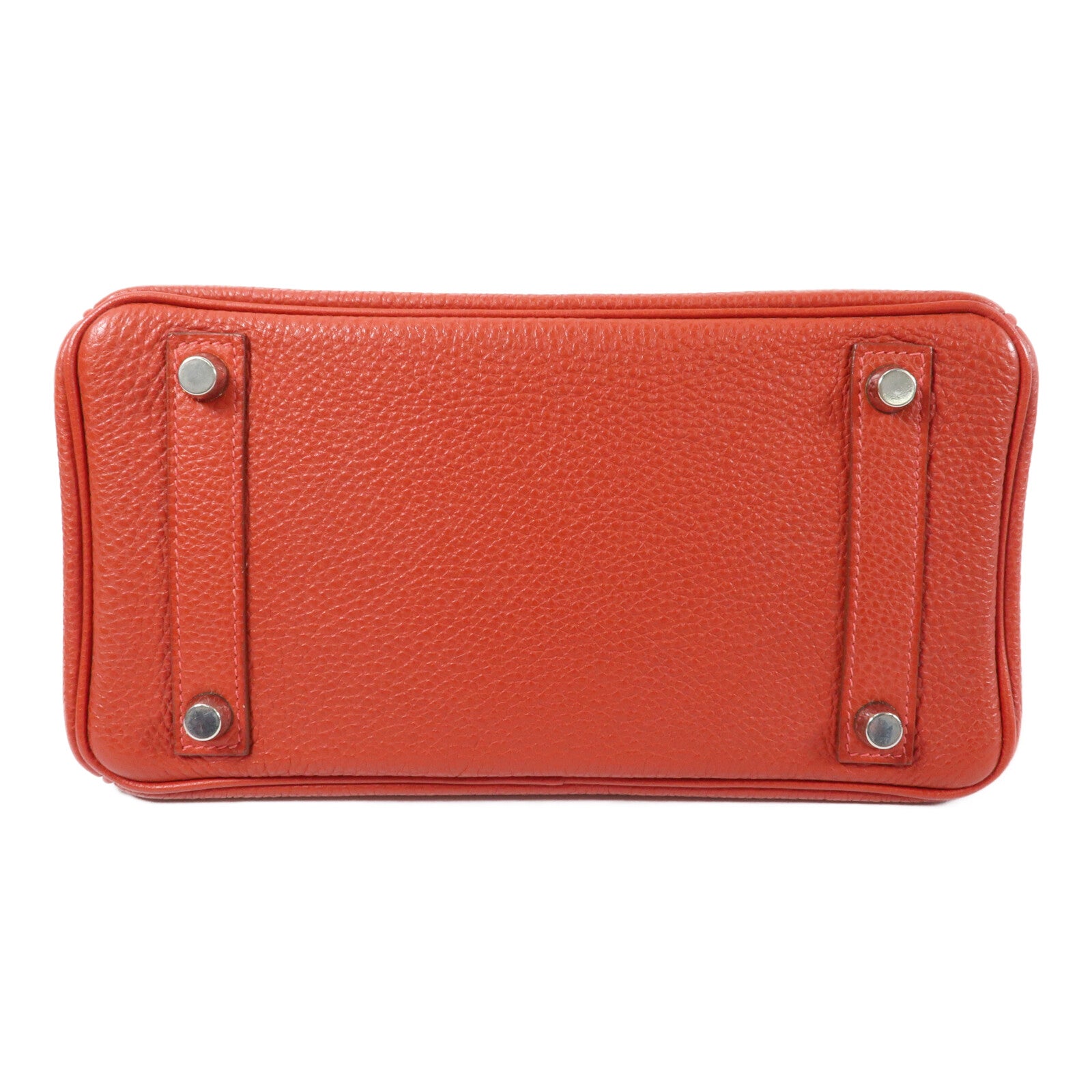 HERMES Togo皮革Birkin 25銀扣手挽袋