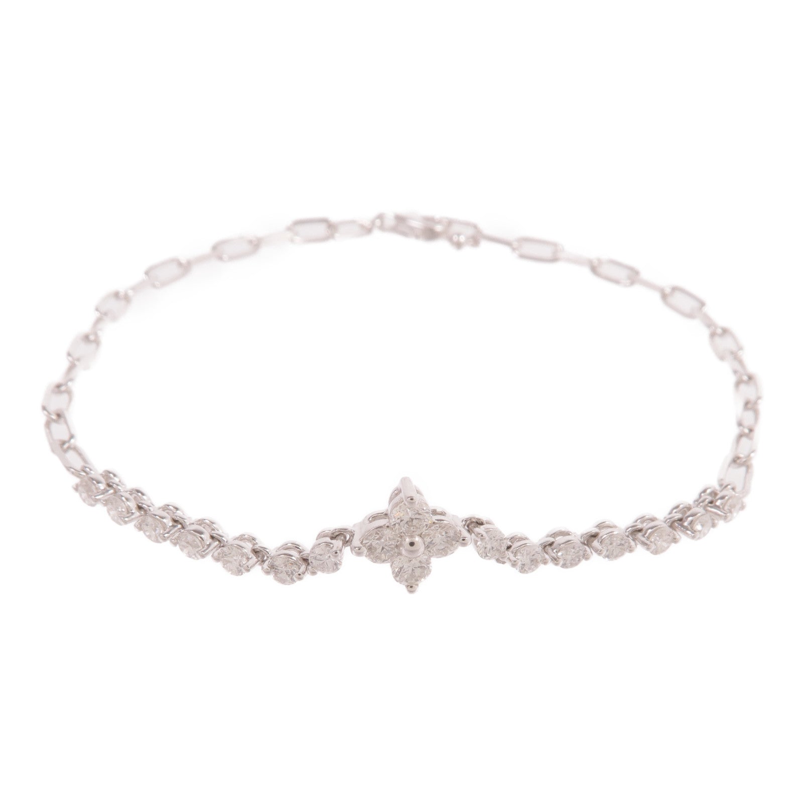 JEWELRY 18K白金Diamond Bracelet鑽石手鏈