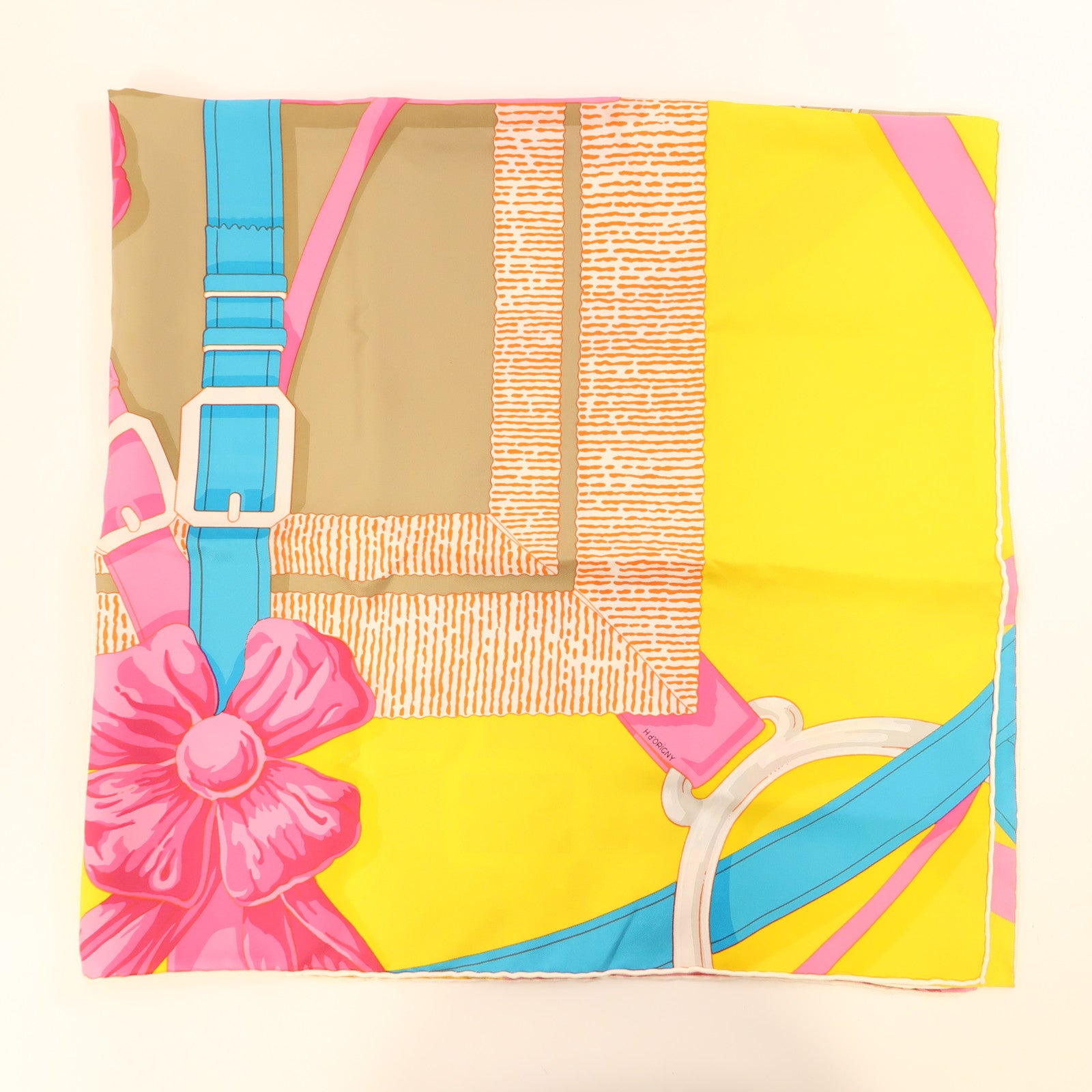 HERMES 絲質Scarf絲巾