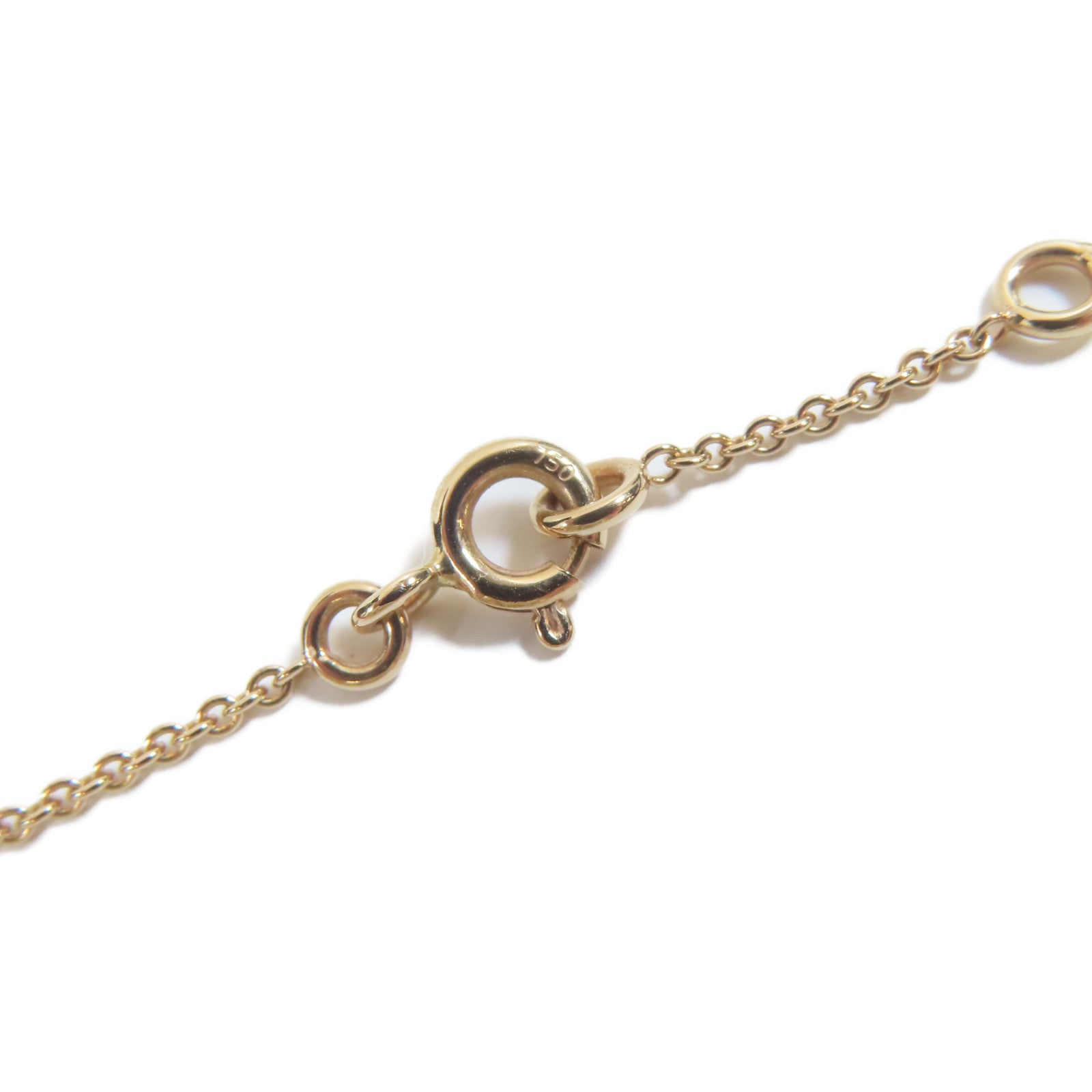 HERMES 18K玫瑰金Farandole Pendant Necklace項鍊#40cm