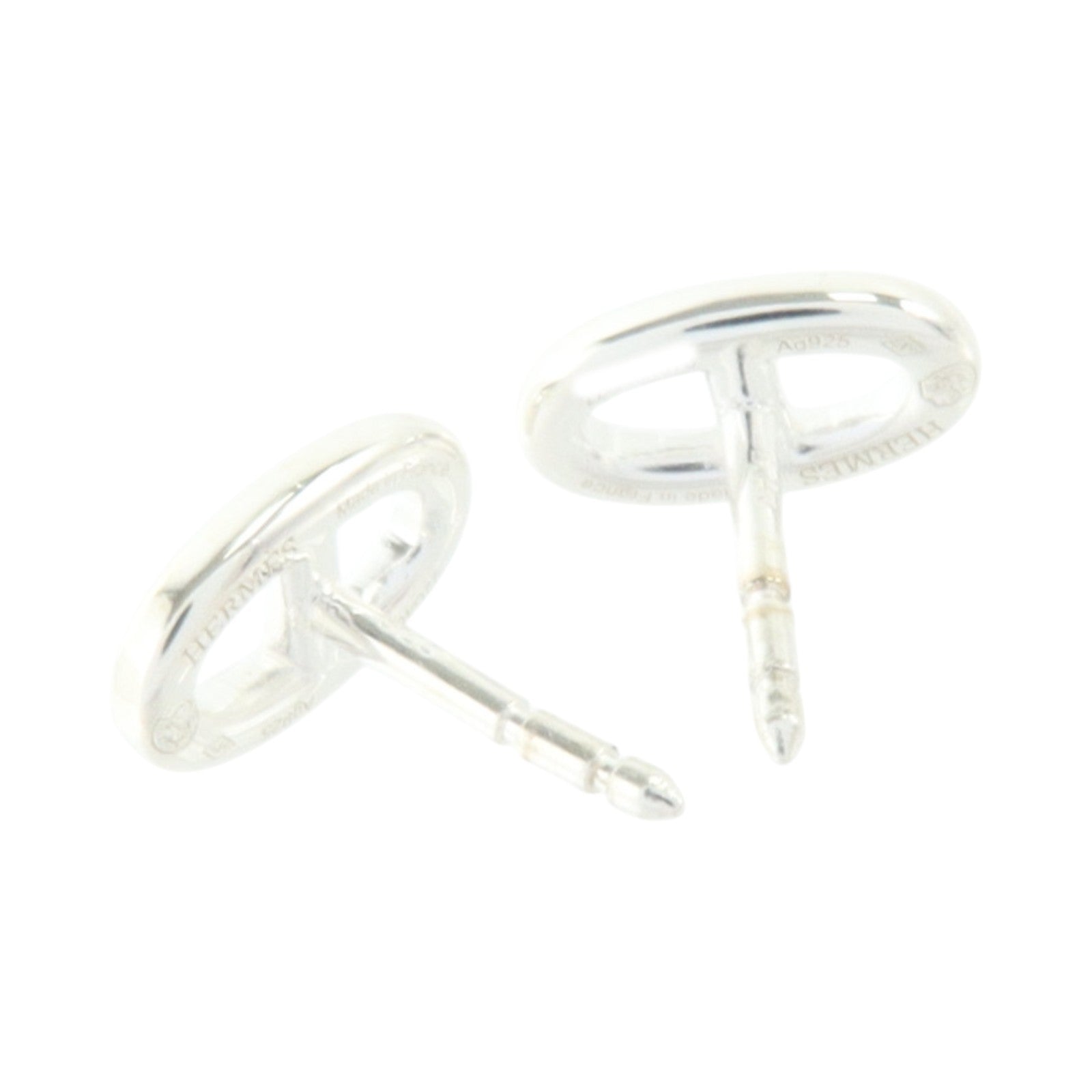 HERMES 925純銀Farando Earrings Small Modle Earrings耳環