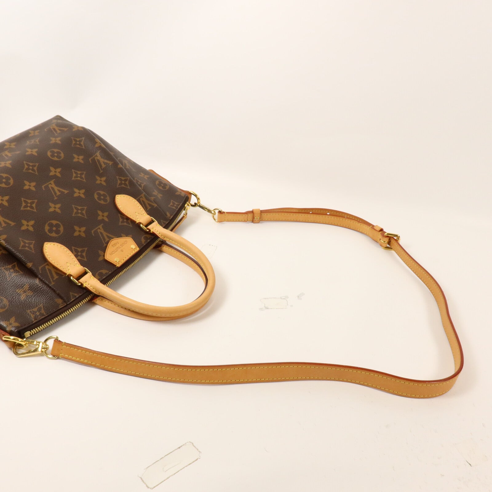 LOUIS VUITTON Monogram Turenne PM手挽肩背兩用袋