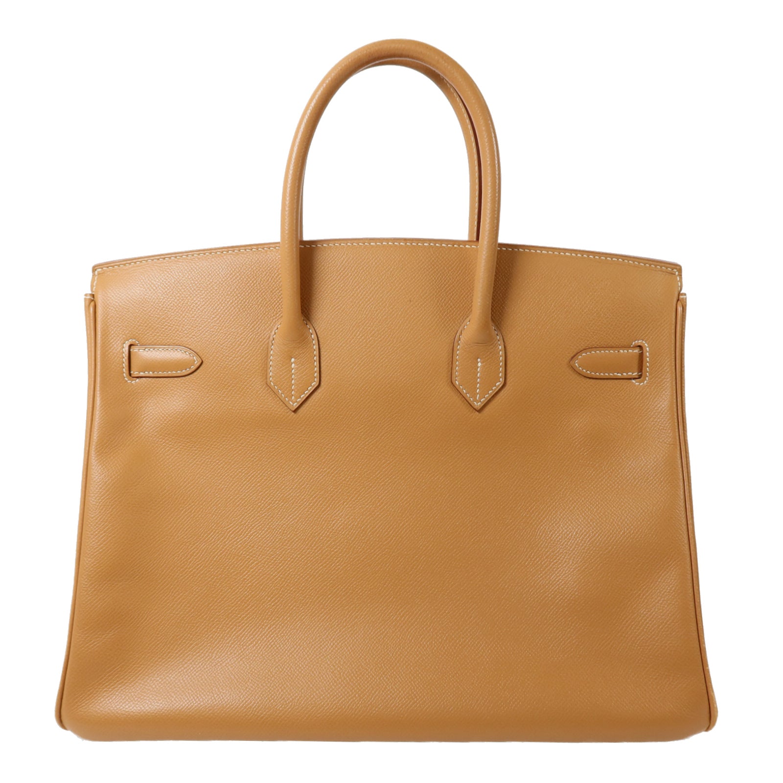 HERMES Epsom皮革Birkin 35手挽袋Gold