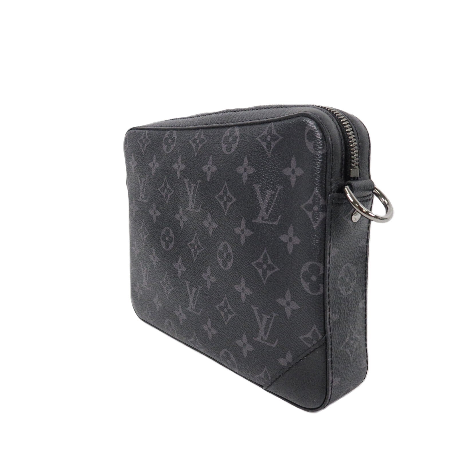 LOUIS VUITTON Monogram Eclipse Reverse Trio Messenger肩背袋