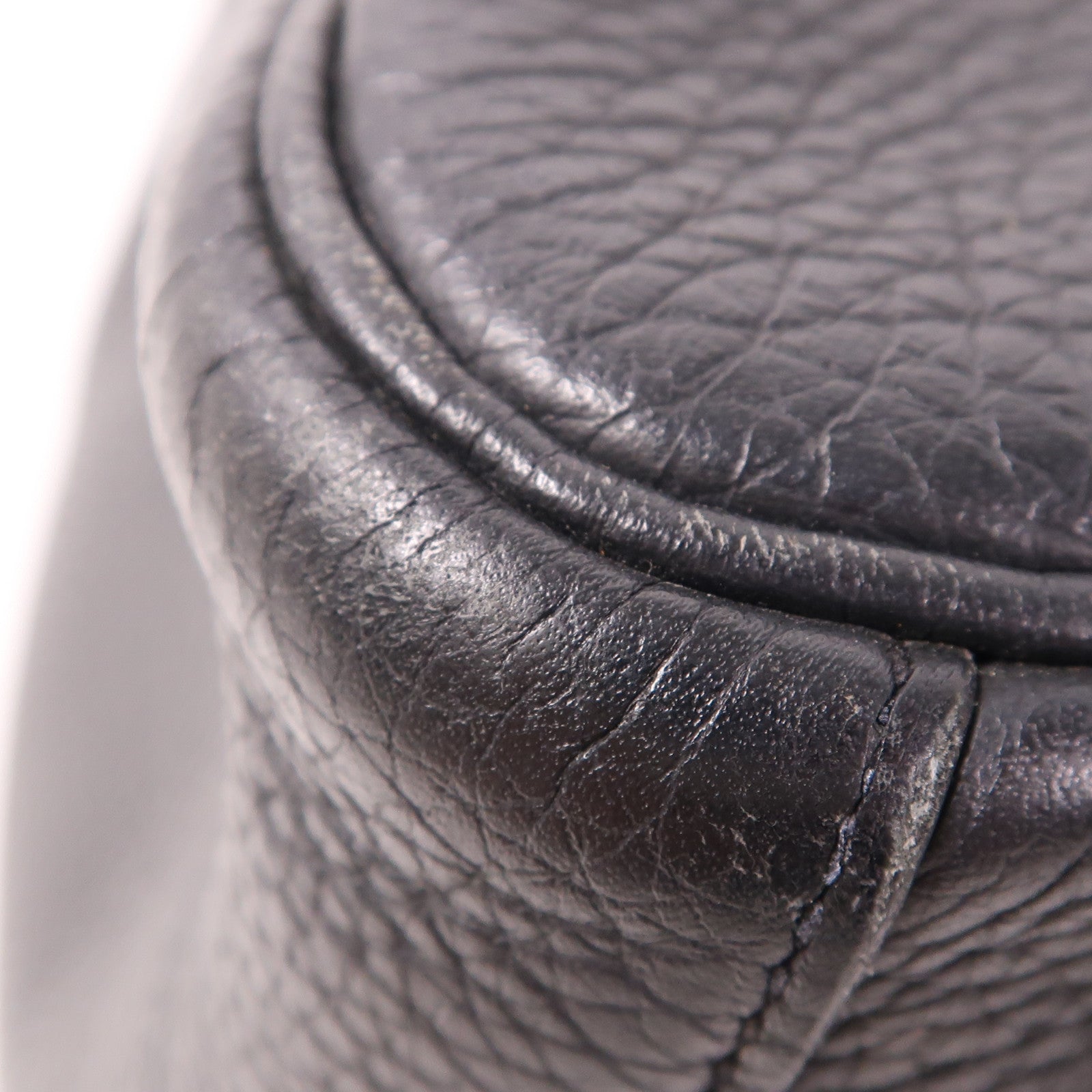HERMES Clemence皮革Lindy 30銀扣手挽肩背兩用袋Noir