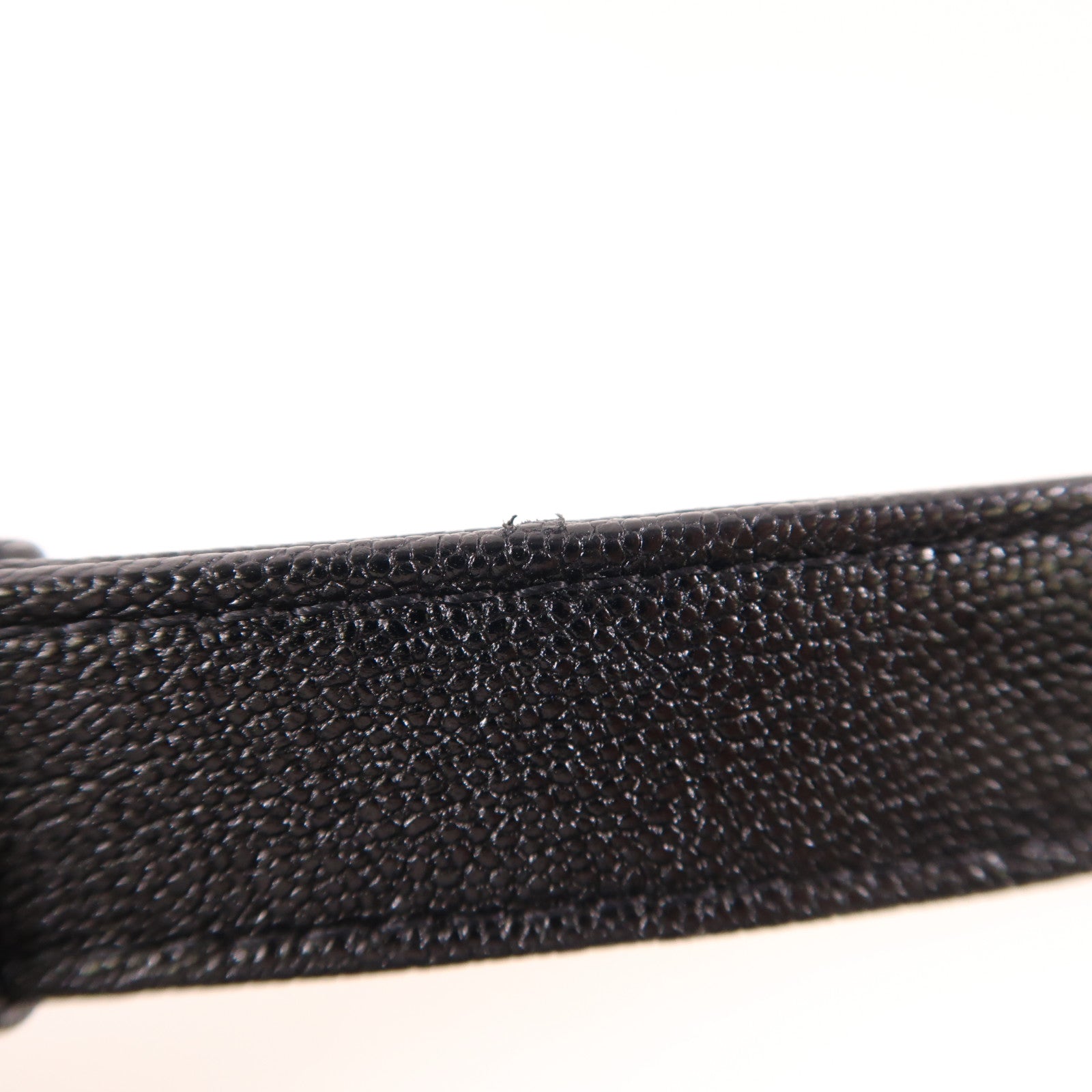 CHANEL CC GHW Boy 25 Shoulder Bag Calfskin Leather Black