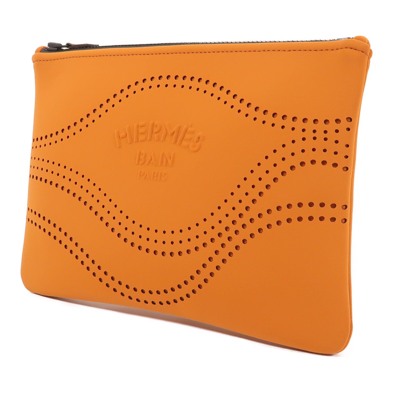 HERMES Polyamide Neobain Waves Case手拿包