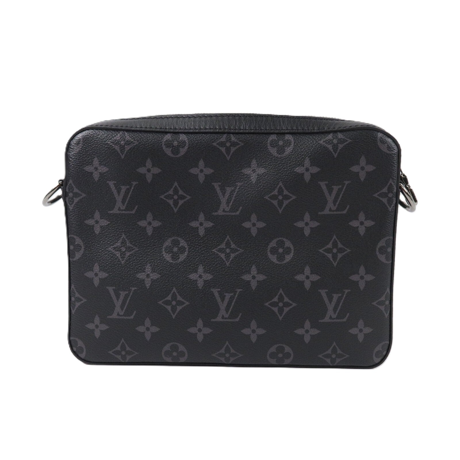 LOUIS VUITTON Monogram Eclipse Reverse Trio Messenger肩背袋